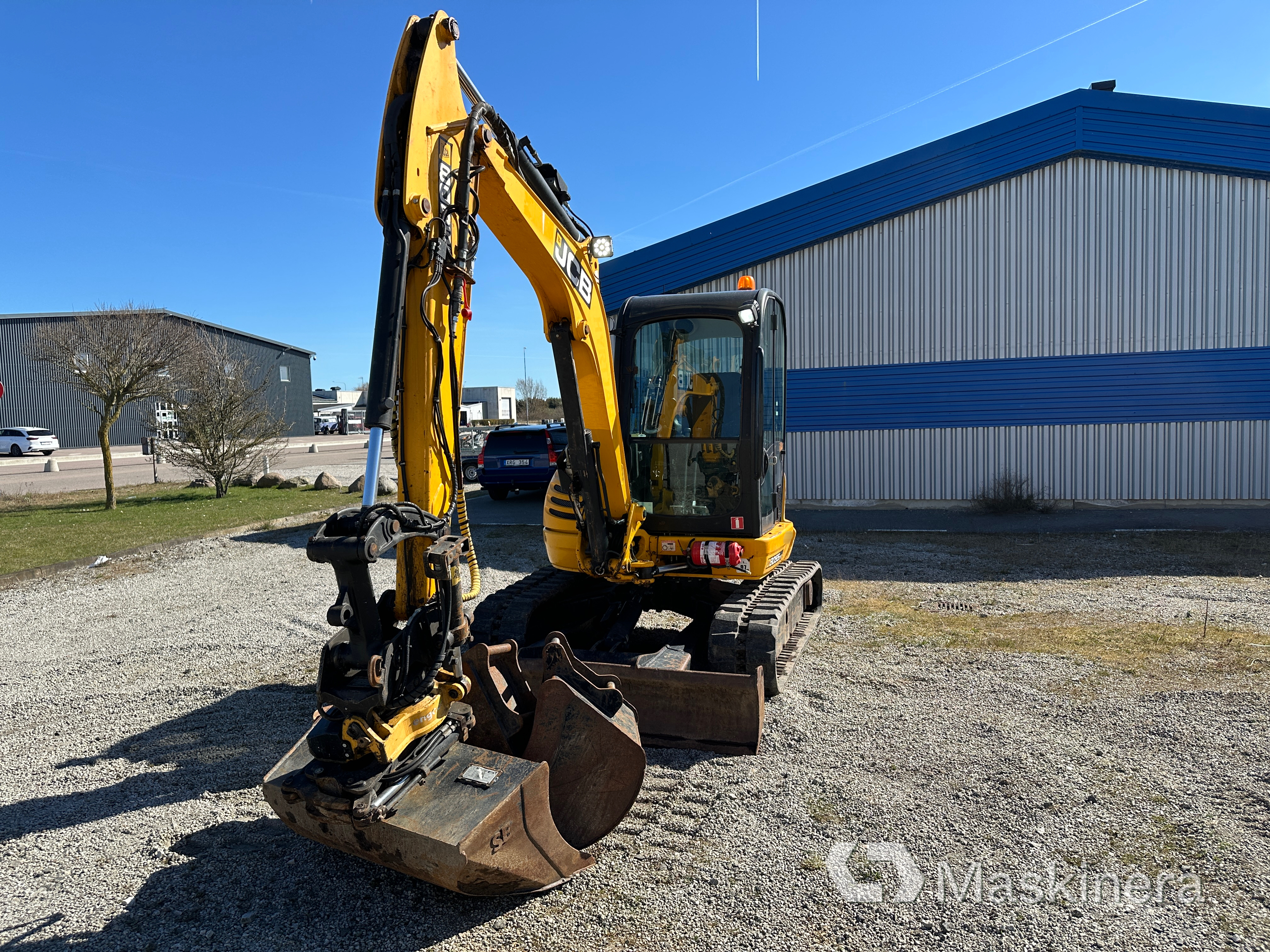 Grävmaskin JCB 8055zts