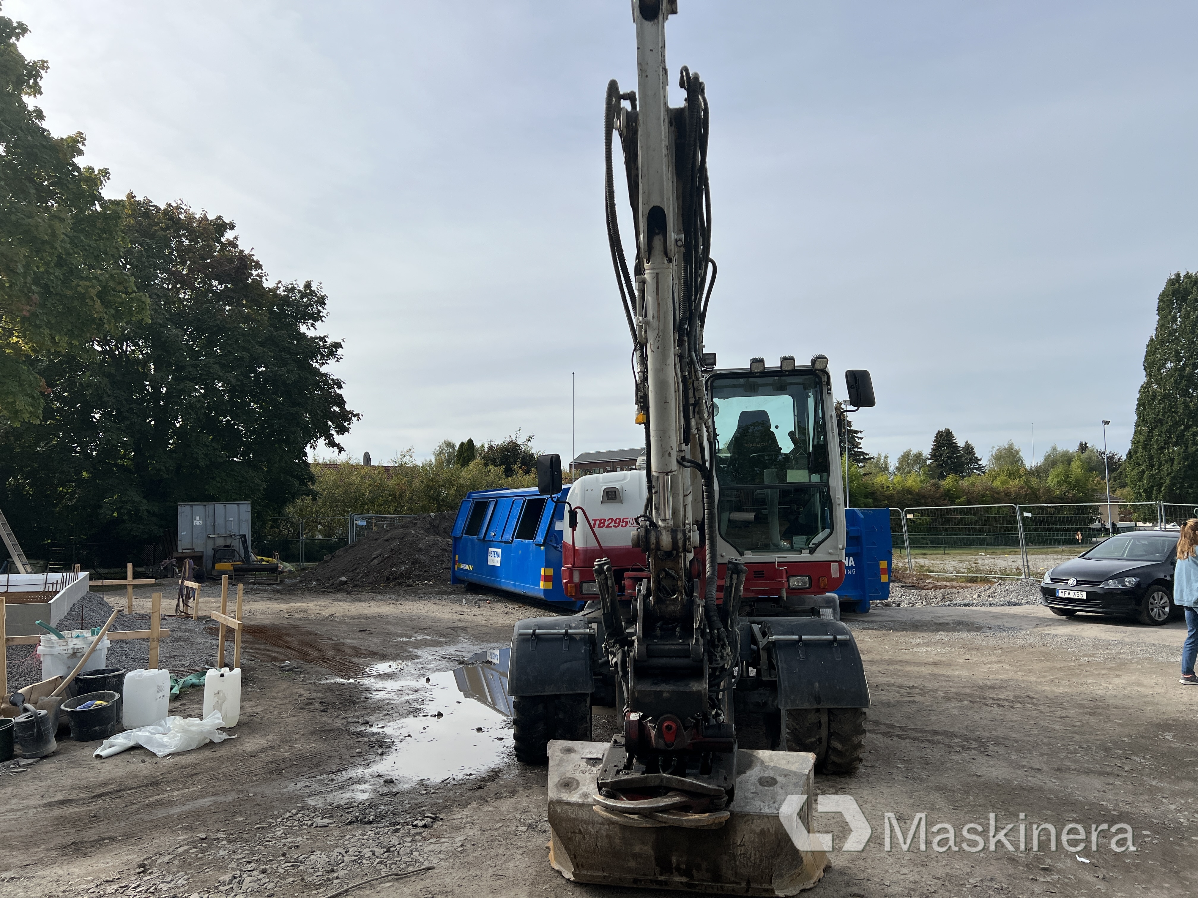 Hjulgrävare Takeuchi TB295W