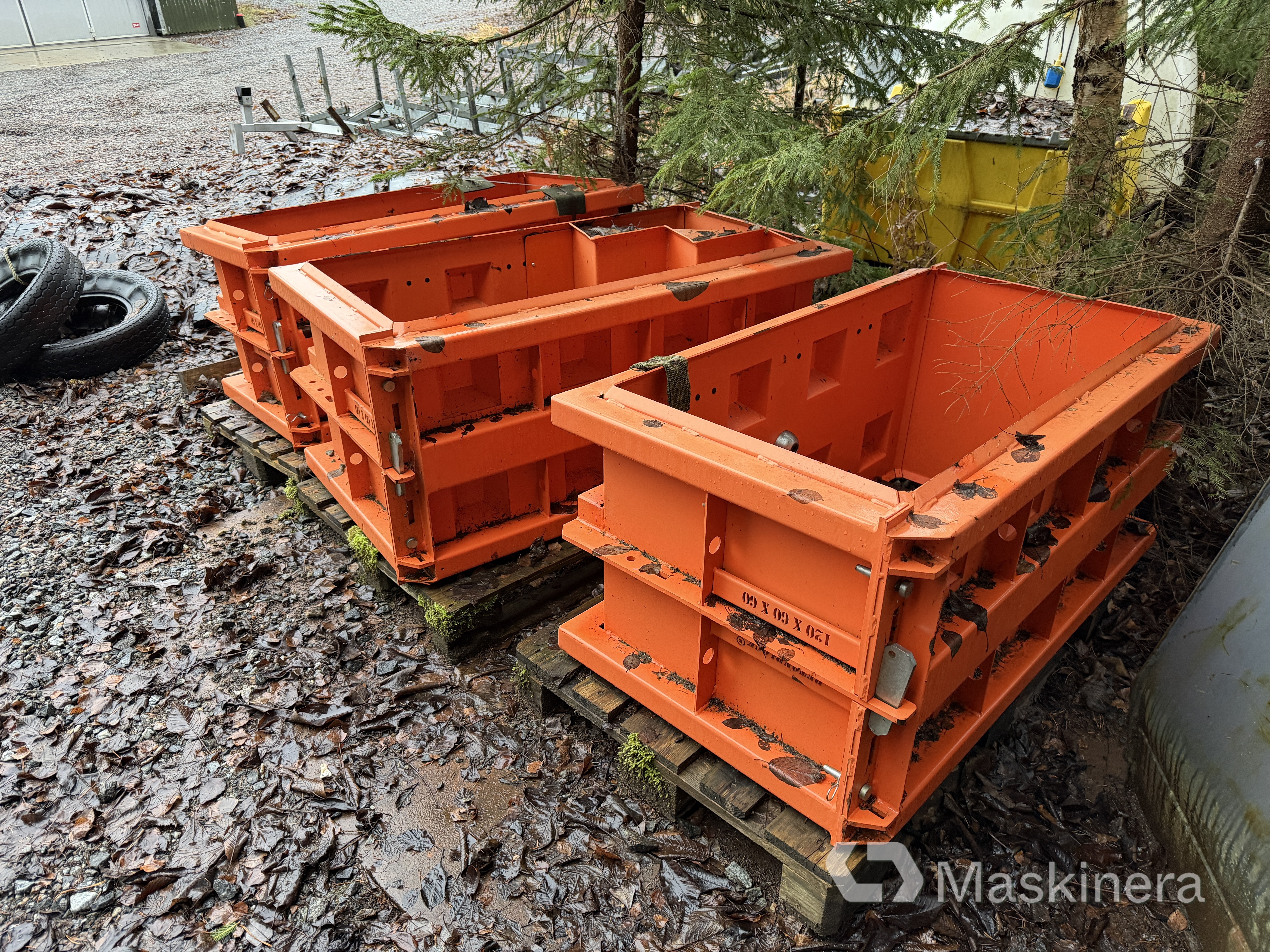 Betongblocksform 120x60x60 3st