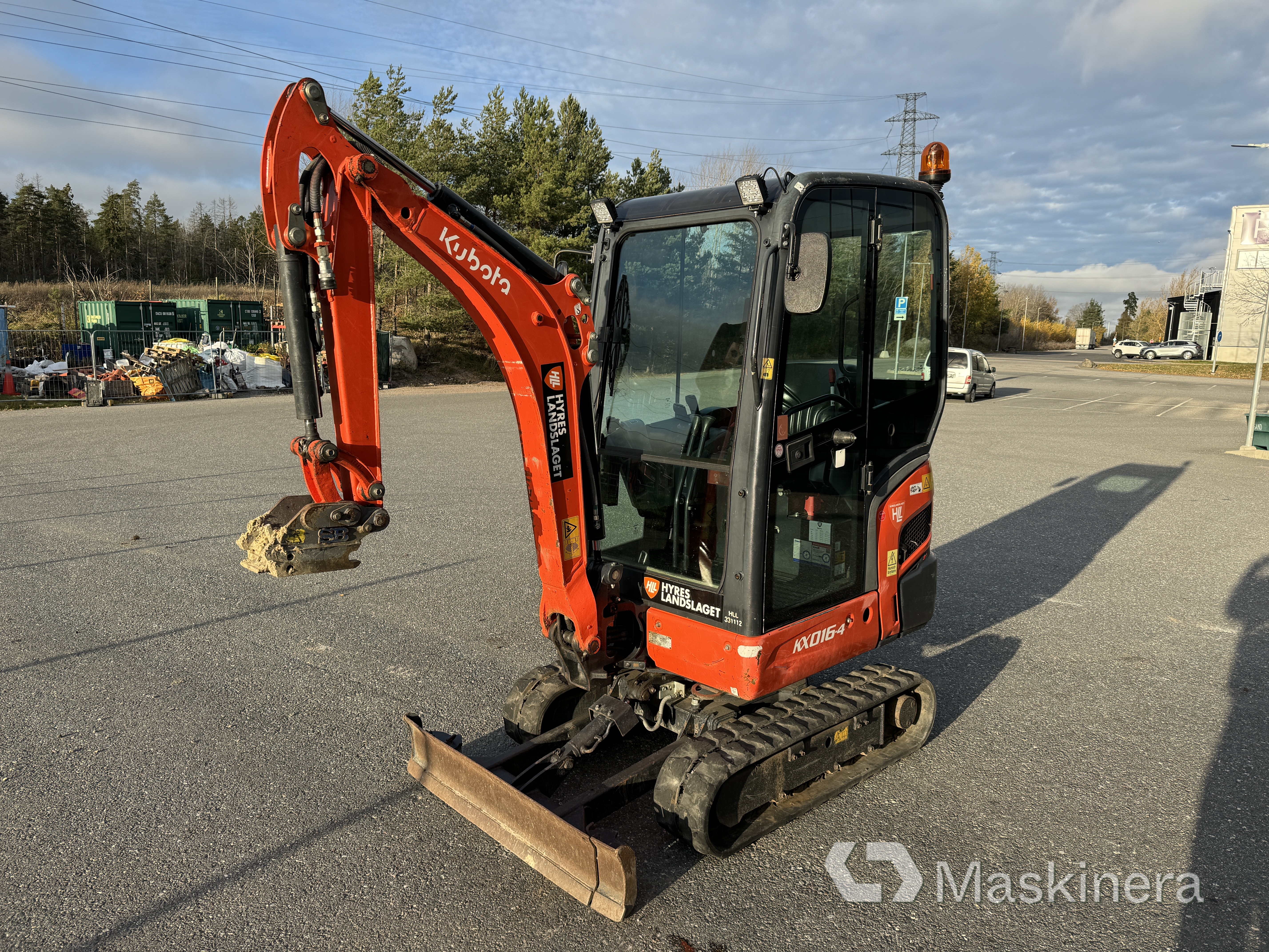 Grävmaskin Kubota KX016-4