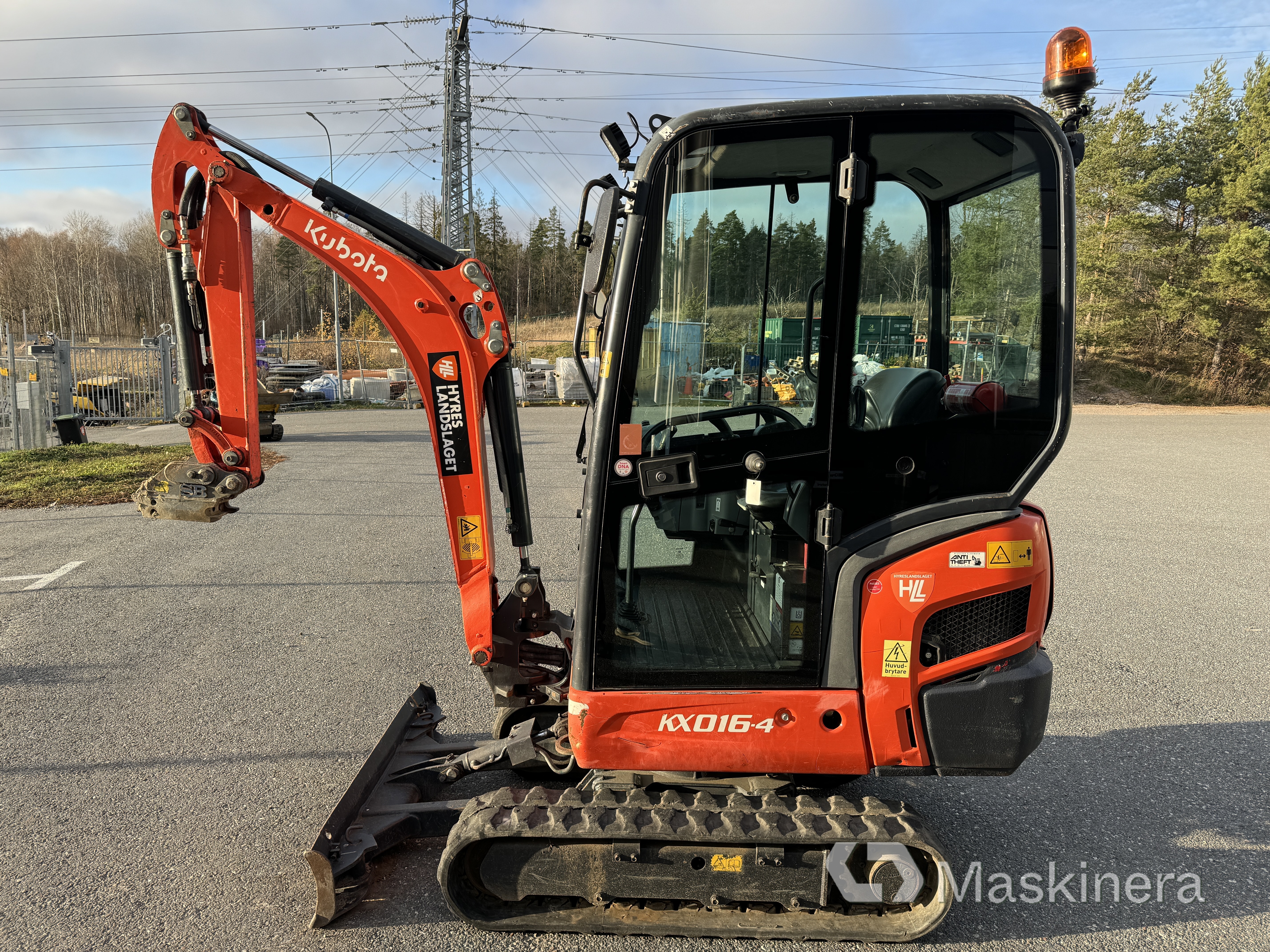 Grävmaskin Kubota KX016-4