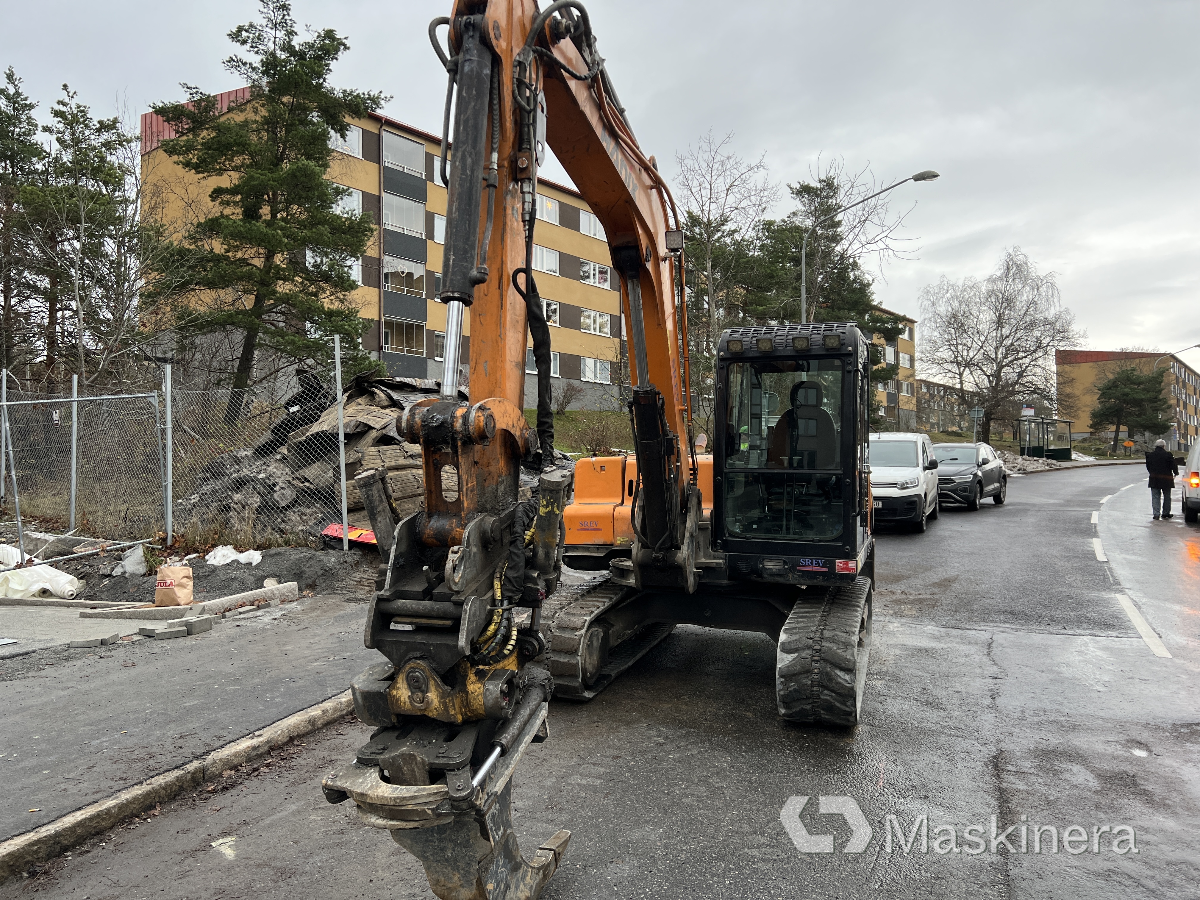 Grävmaskin Hanix H75C