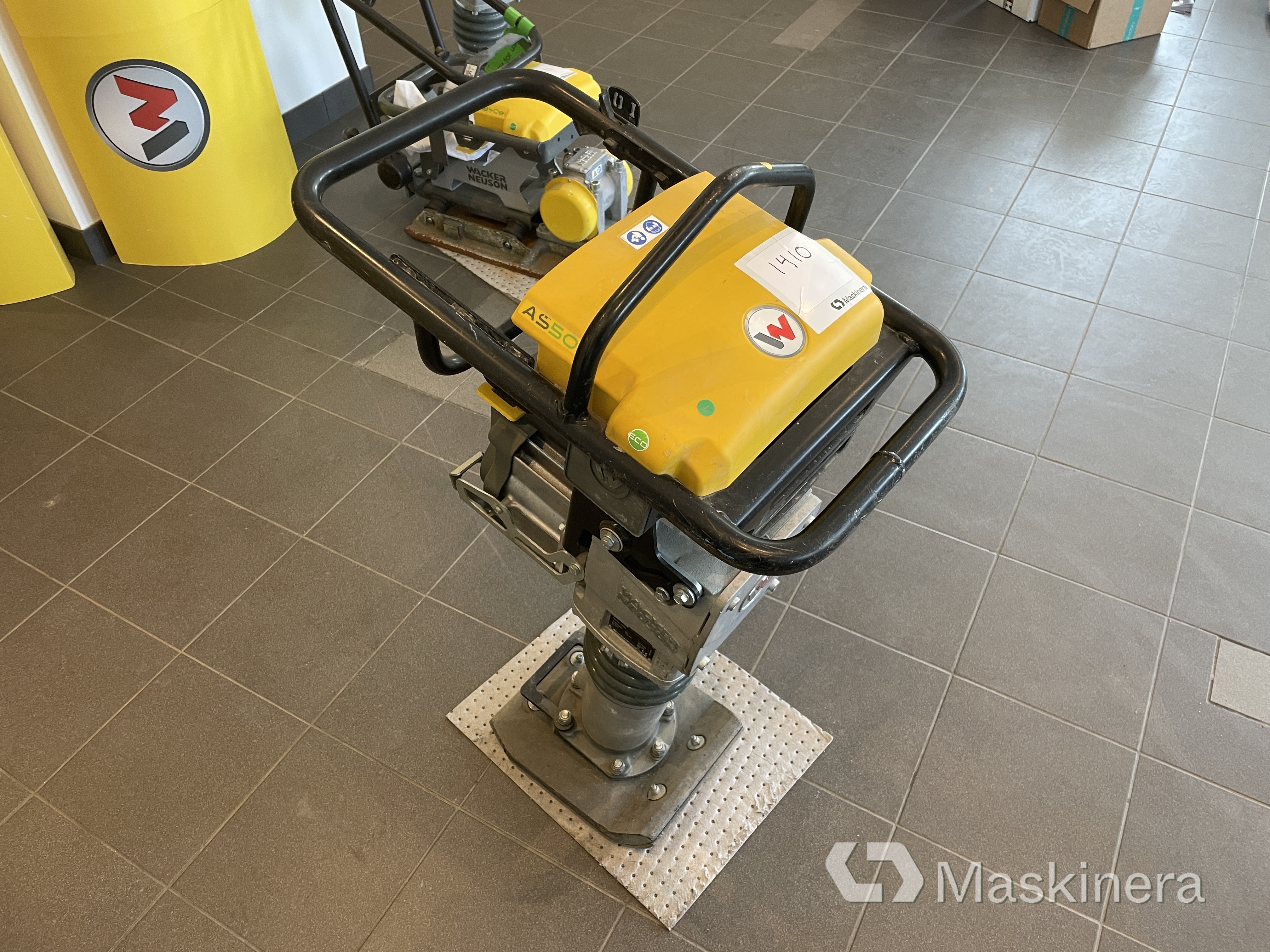 Batteristamp Wacker Neuson AS50e