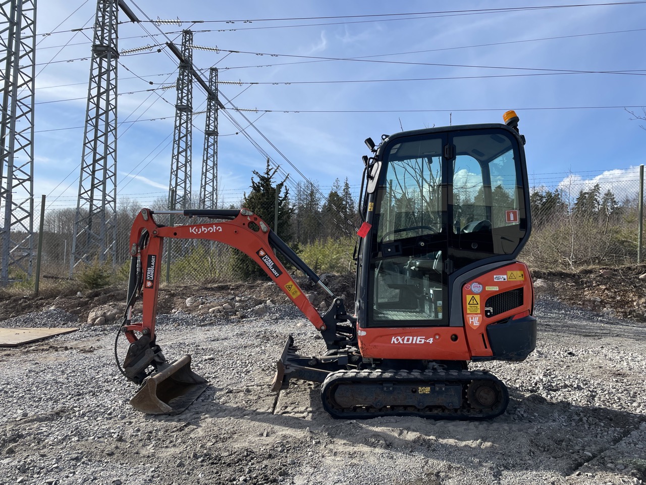 Grävmaskin Kubota KX016-4