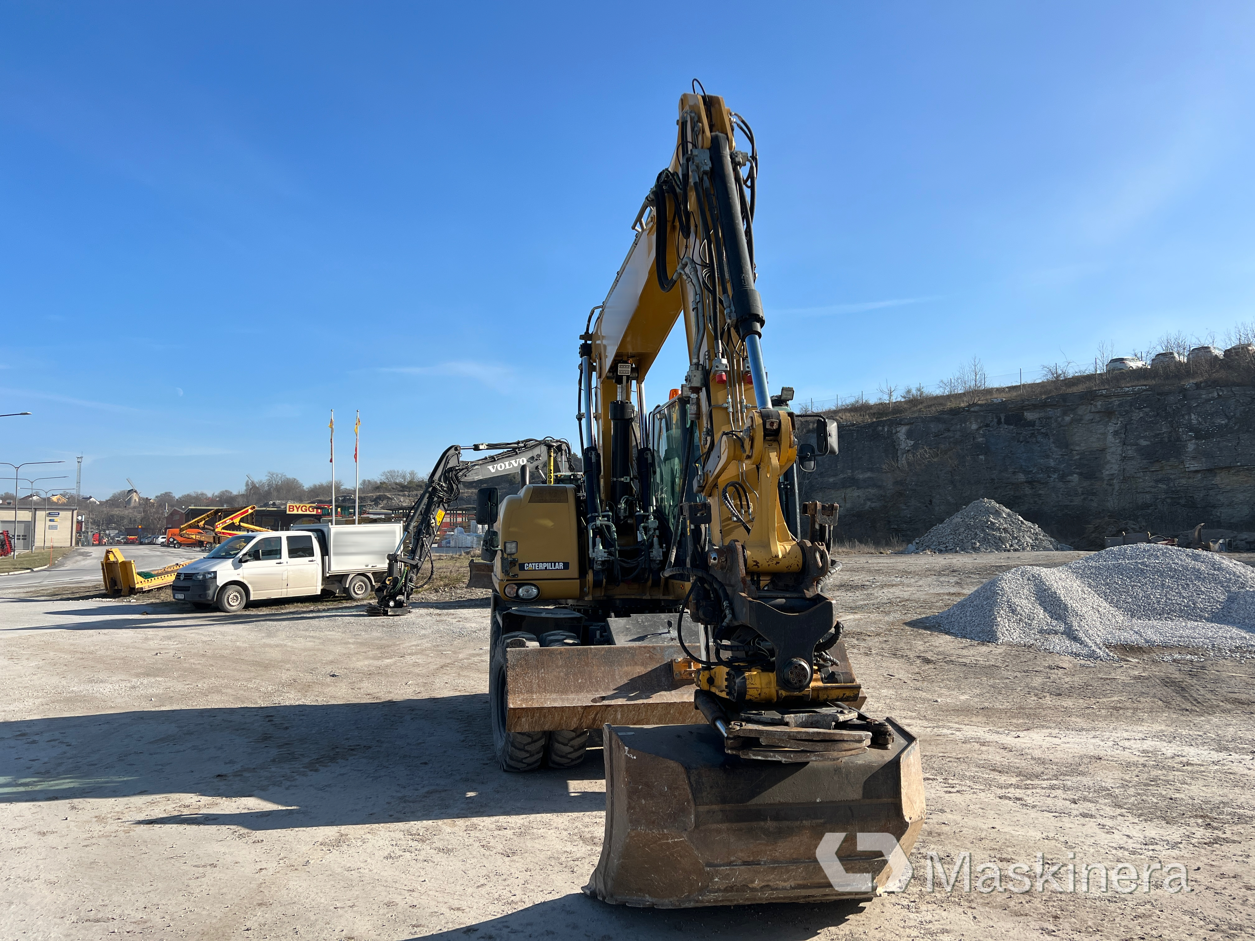Hjulgrävare CAT 315D med tillbehör