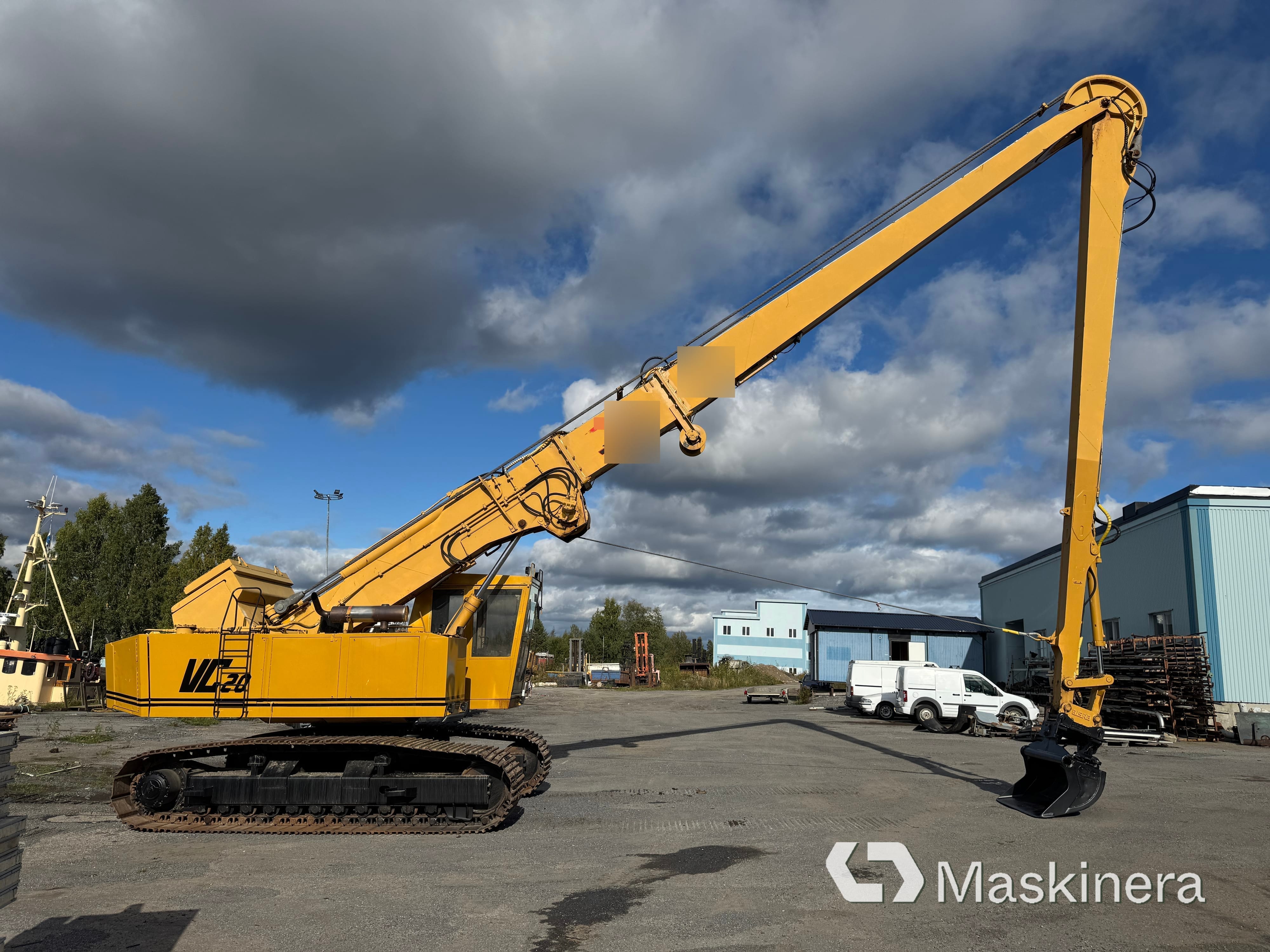Långgrävare Priestman VC20 med redskap
