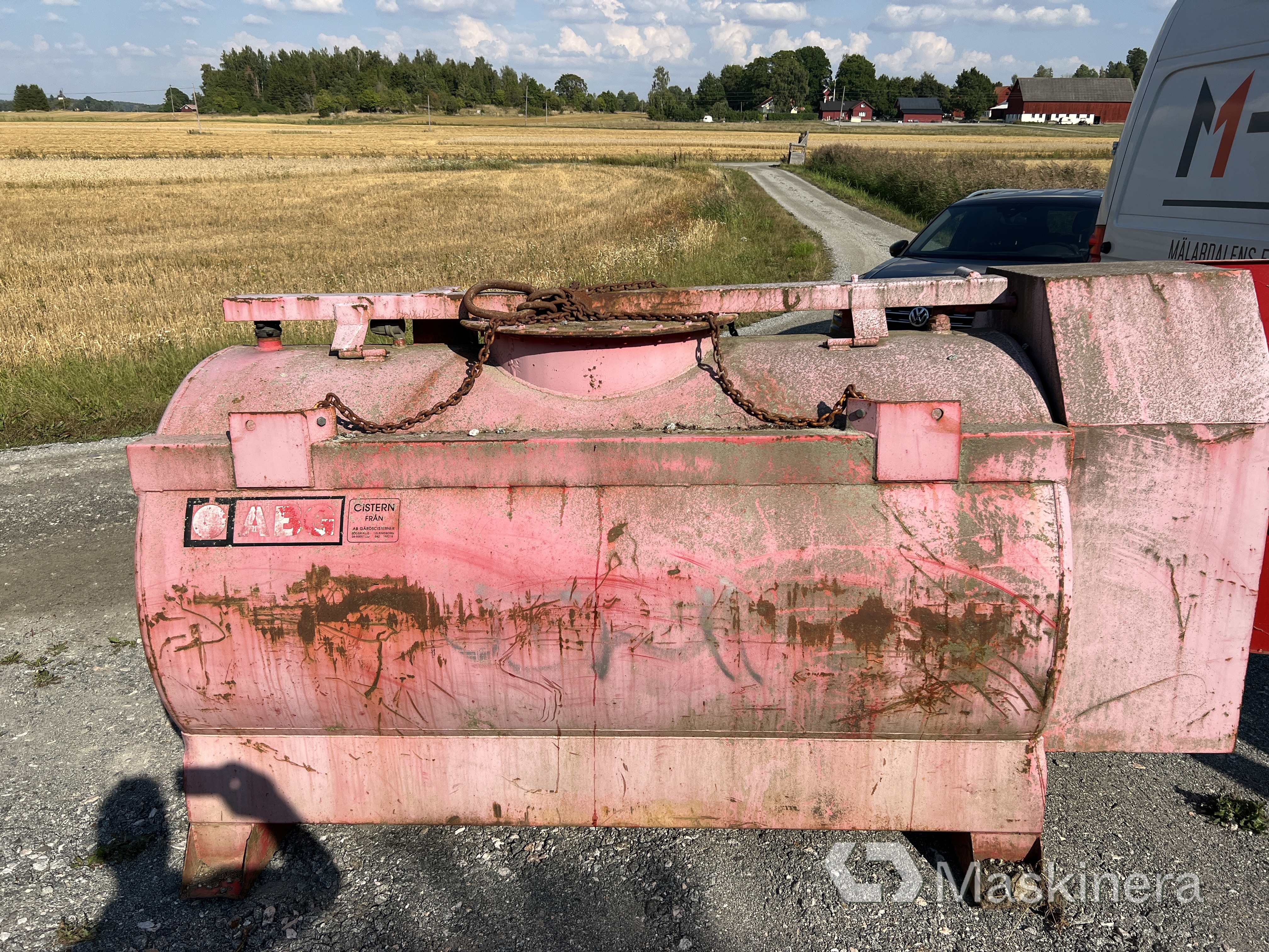 Dieseltank ABG 2000 Liter 24V