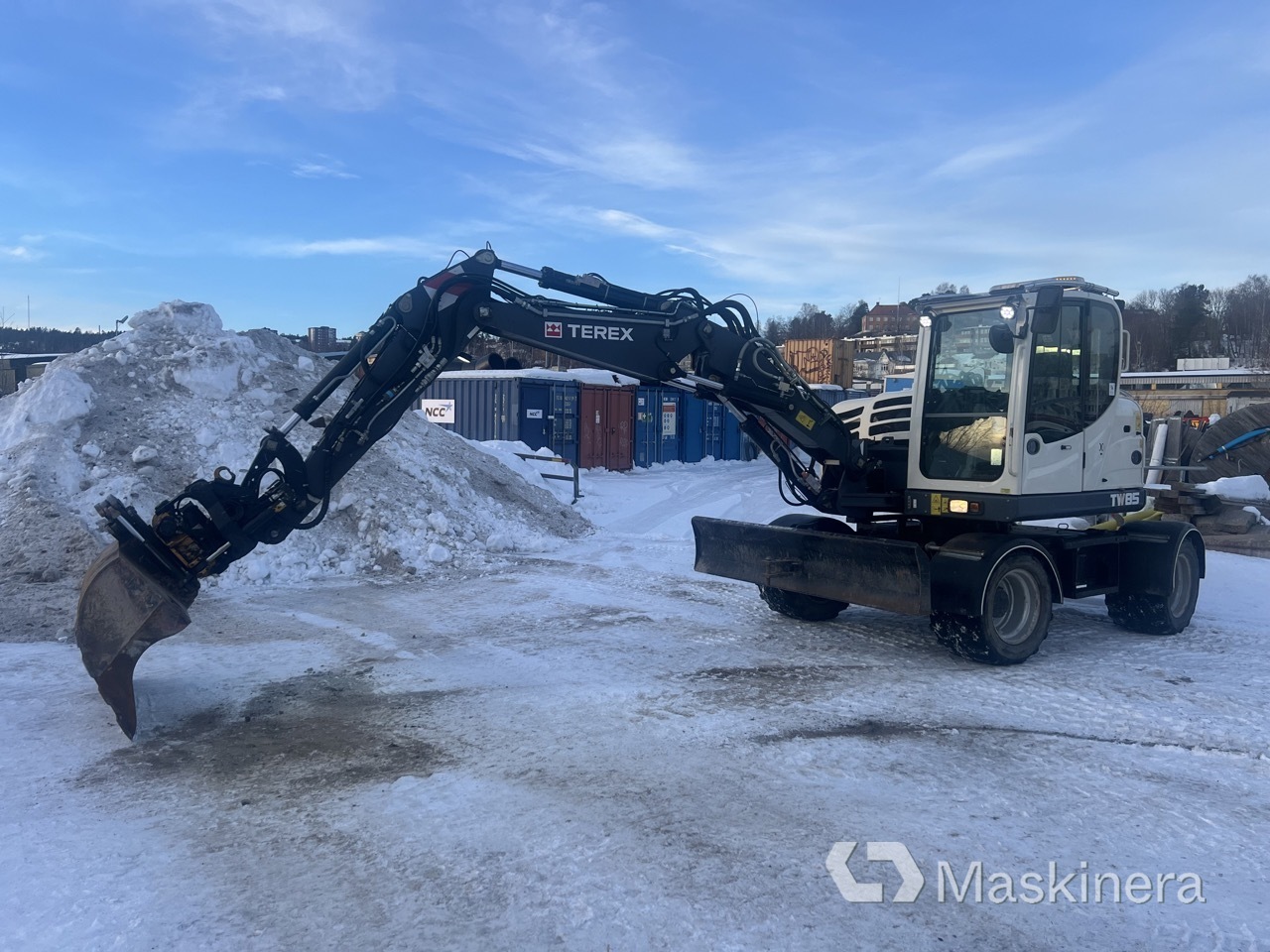 Hjulgrävare Terex TW85