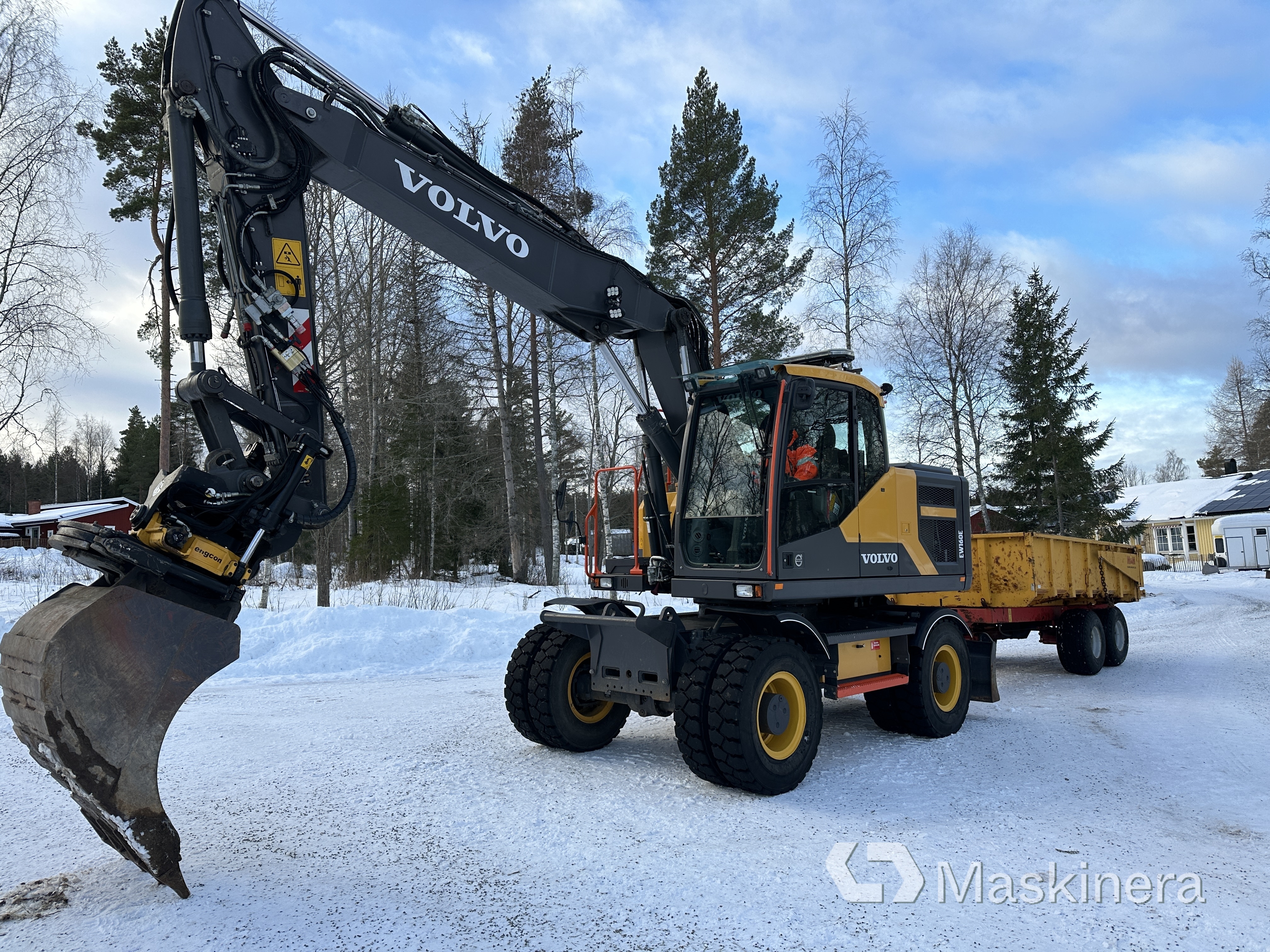 Hjulgrävare Volvo EW 160E