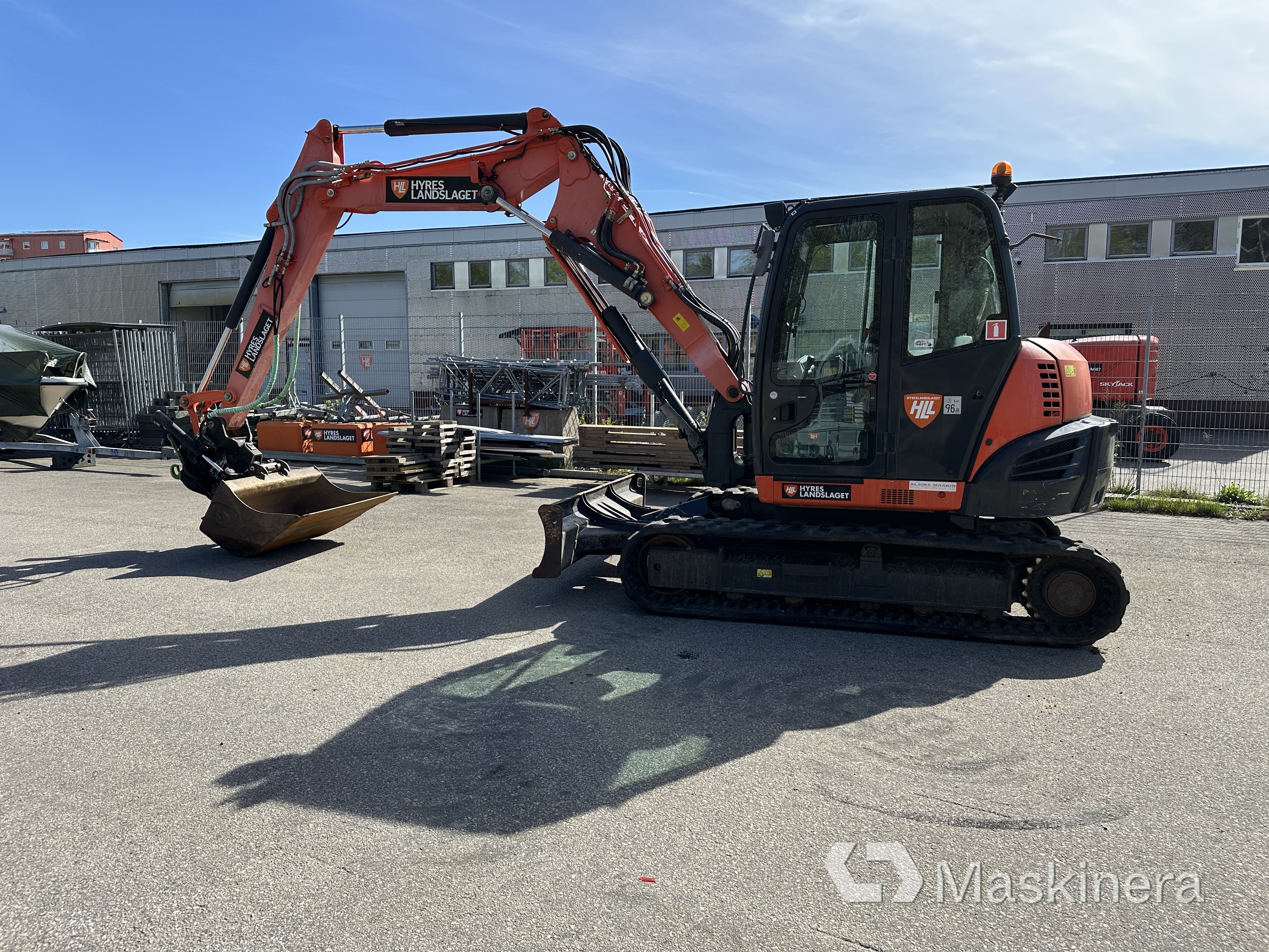 Grävmaskin Kubota KX080-4