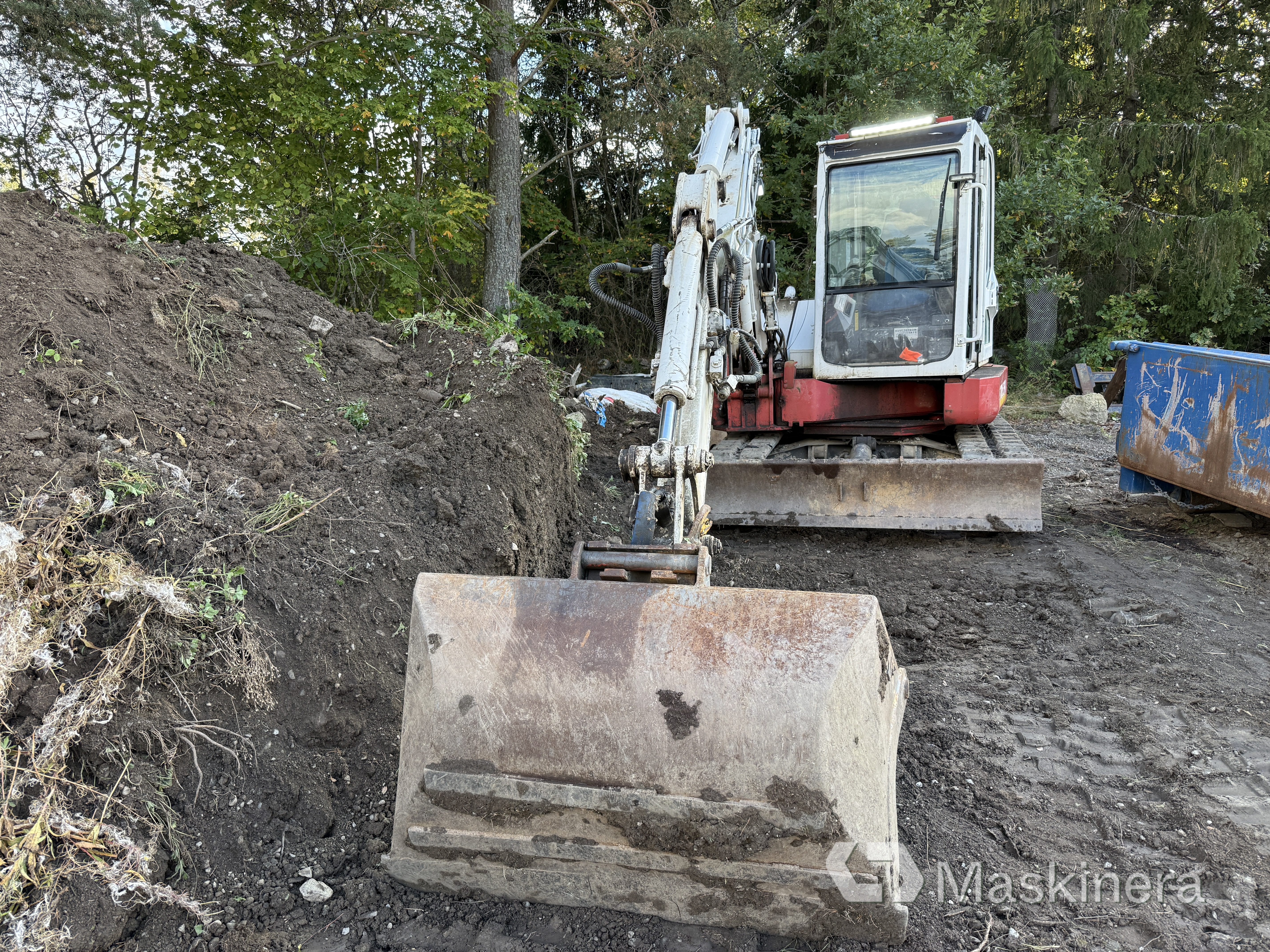 Grävmaskin Takeuchi Take-Job TB53FR ink redskap