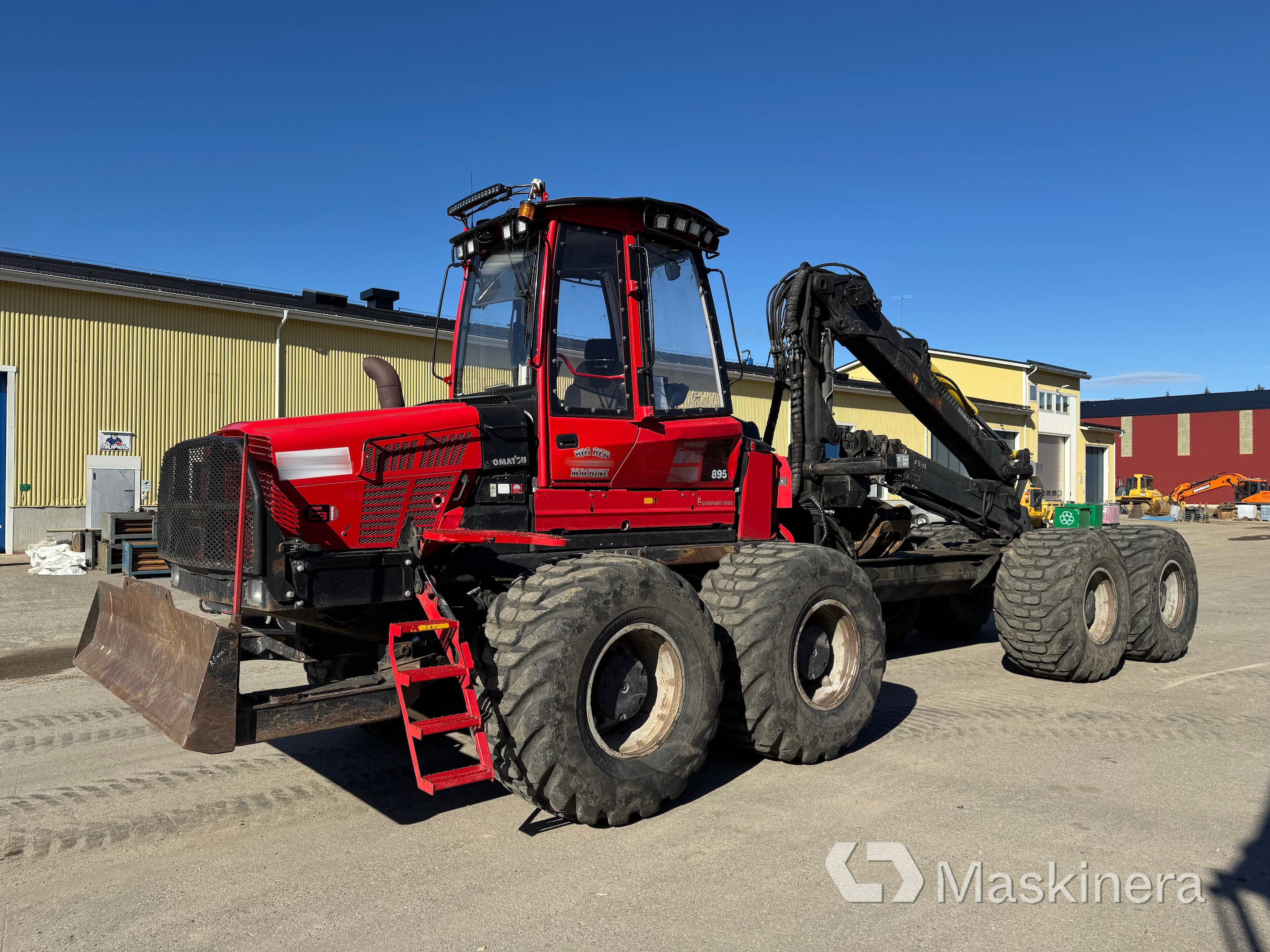 Skotare Komatsu 895