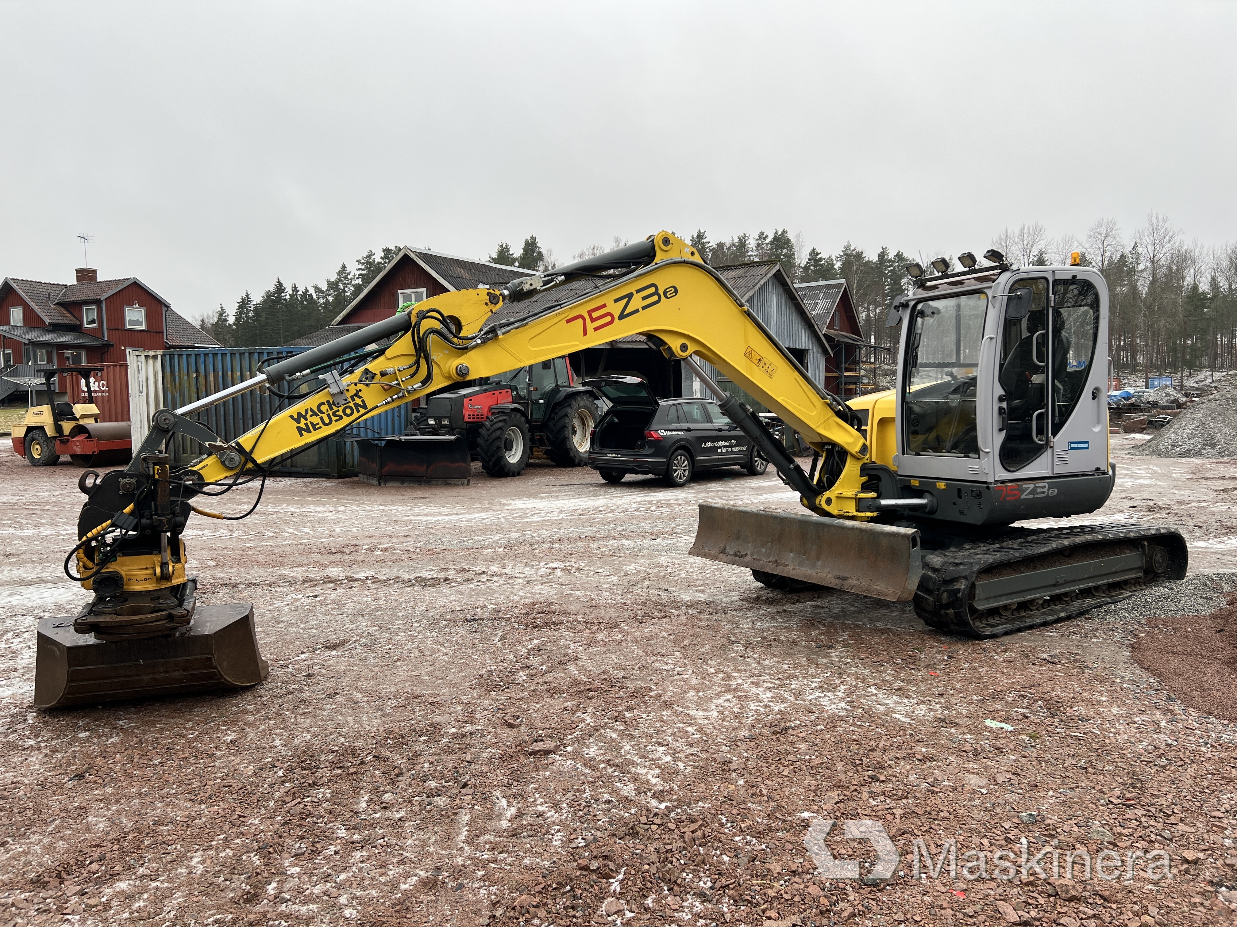 Grävmaskin Wacker Neuson Zero Tail 75Z32