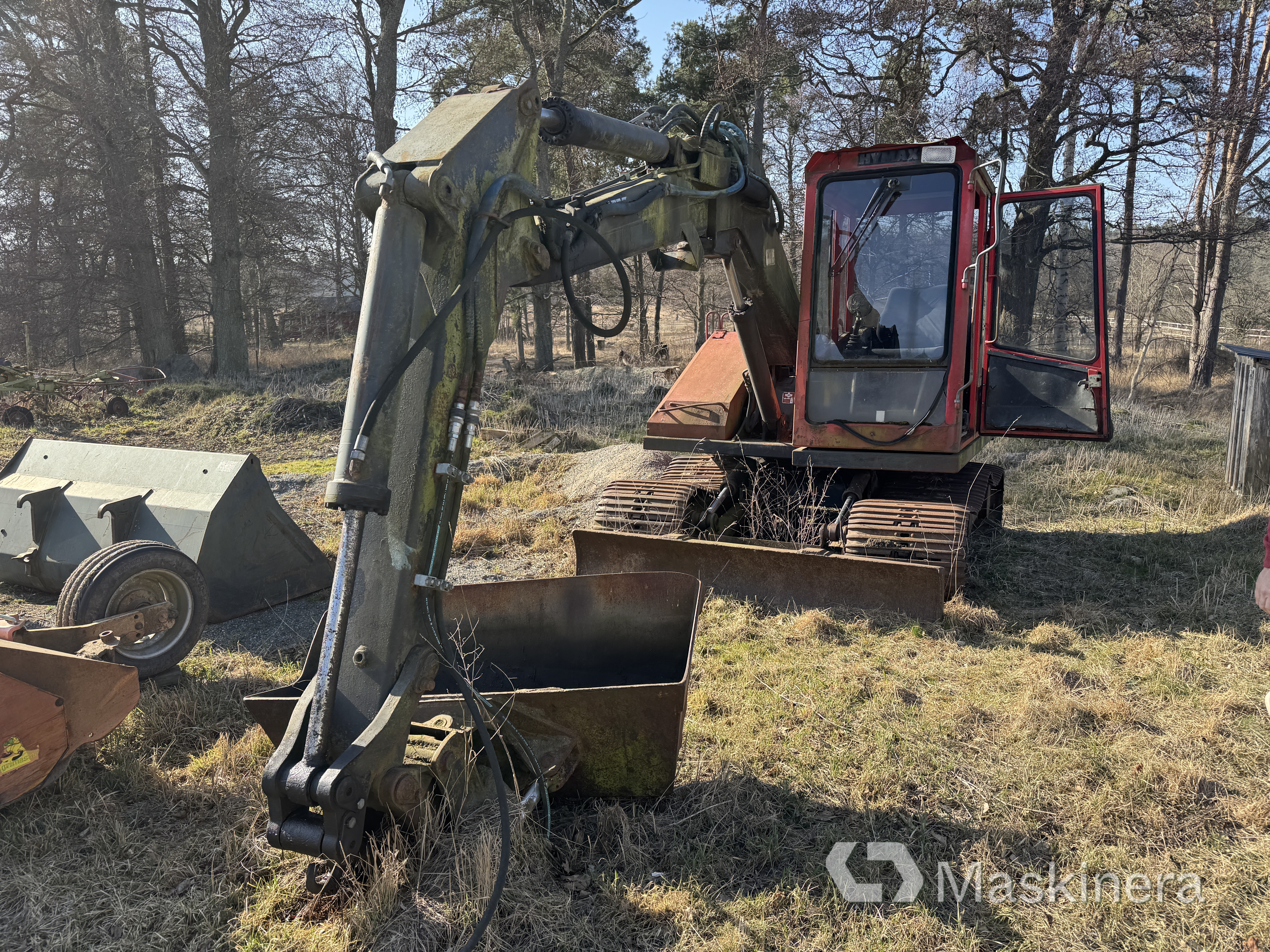 Grävmaskin Hymas 8200 Renoveringsobjekt 