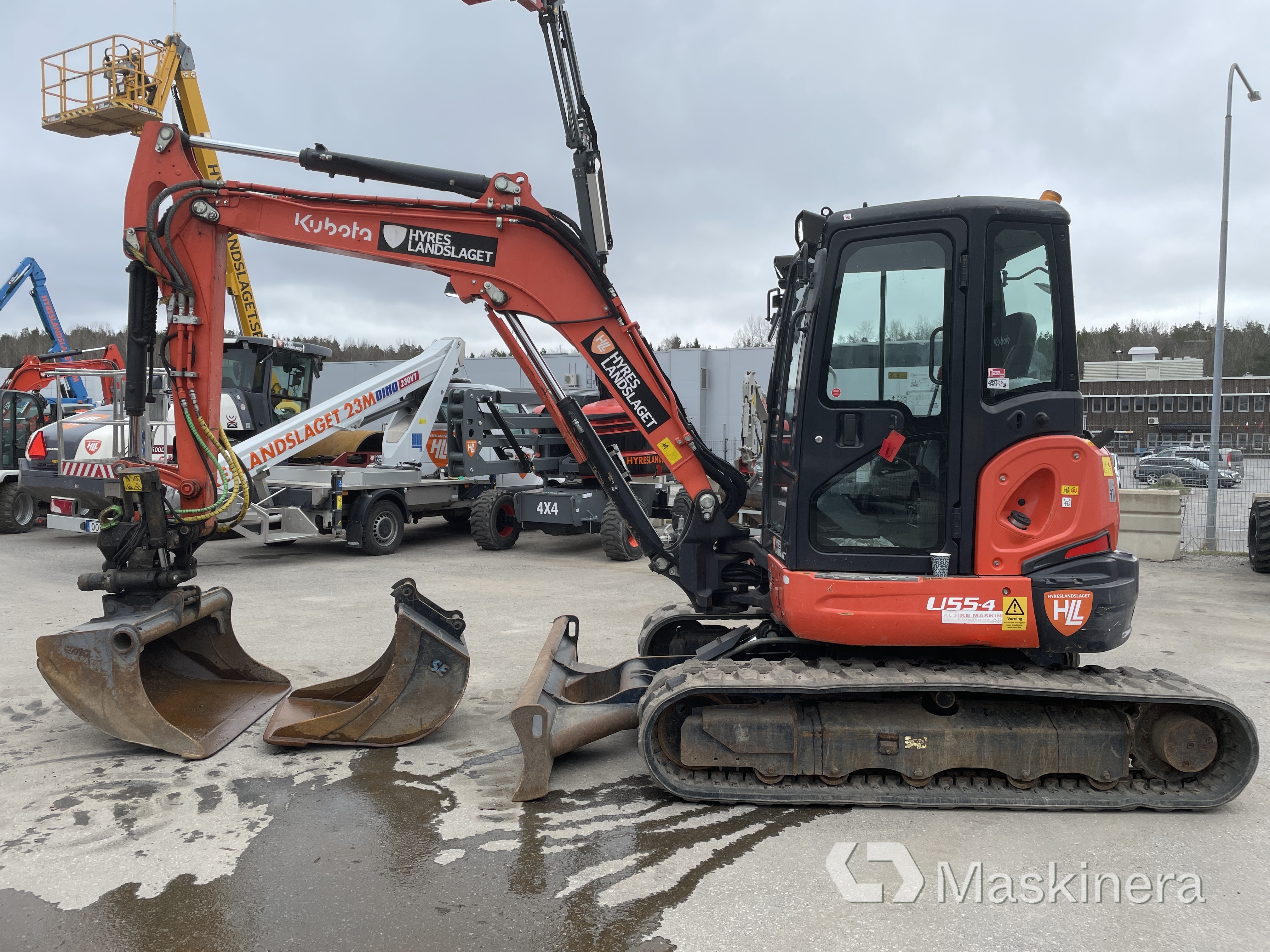 Grävmaskin Kubota U55-4