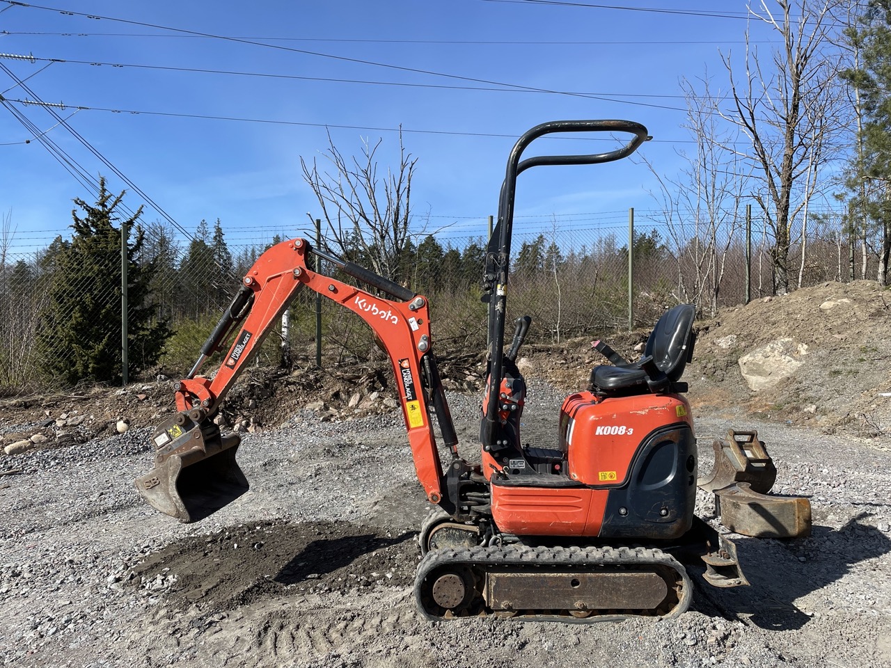 Grävmaskin Kubota K008-3