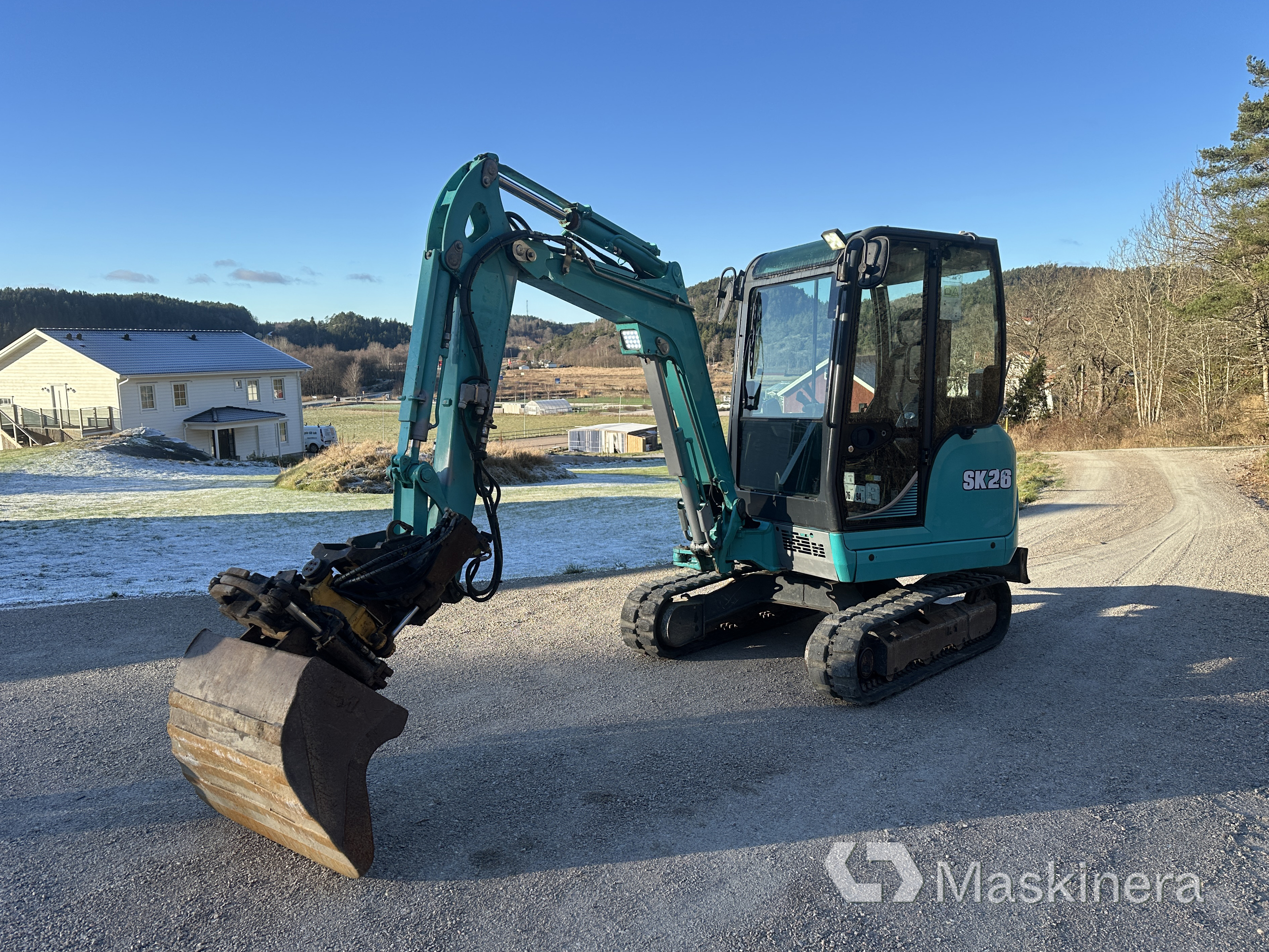Begagnad Grävmaskin Kobelco SK26 auktion | Maskinera