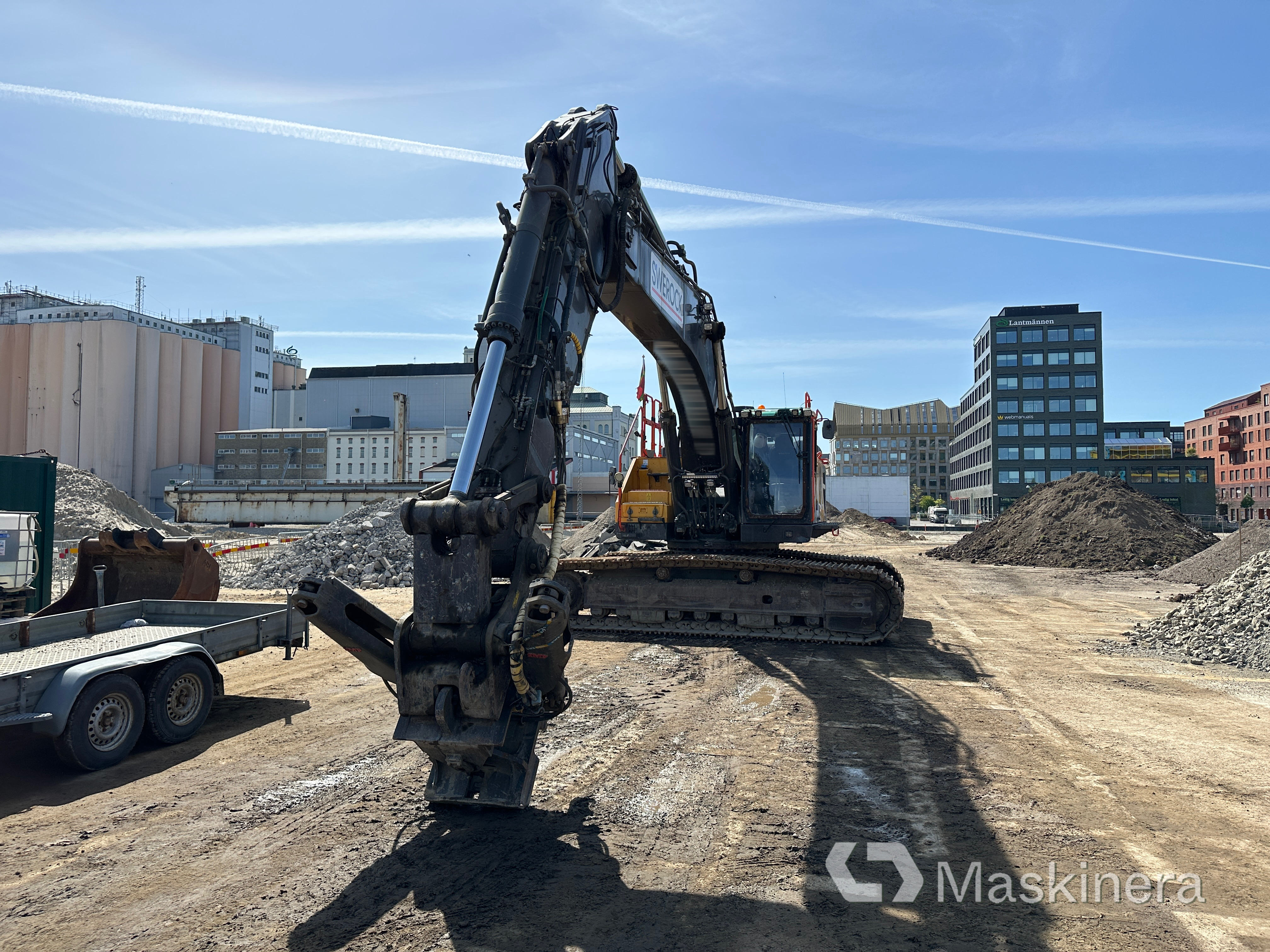 Grävmaskin Volvo EC480EL + grävsystem