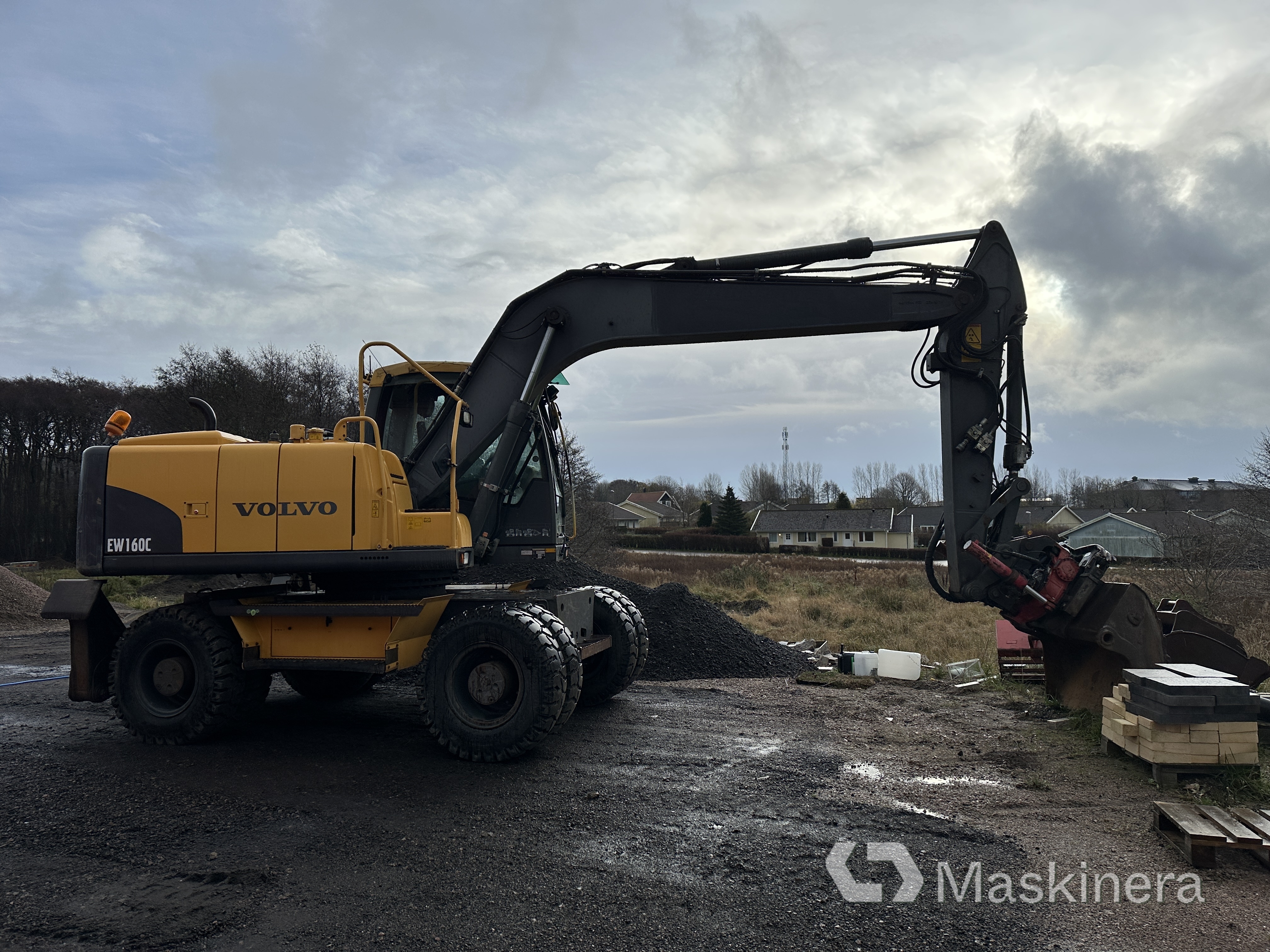 Hjulgrävare Volvo EW160C