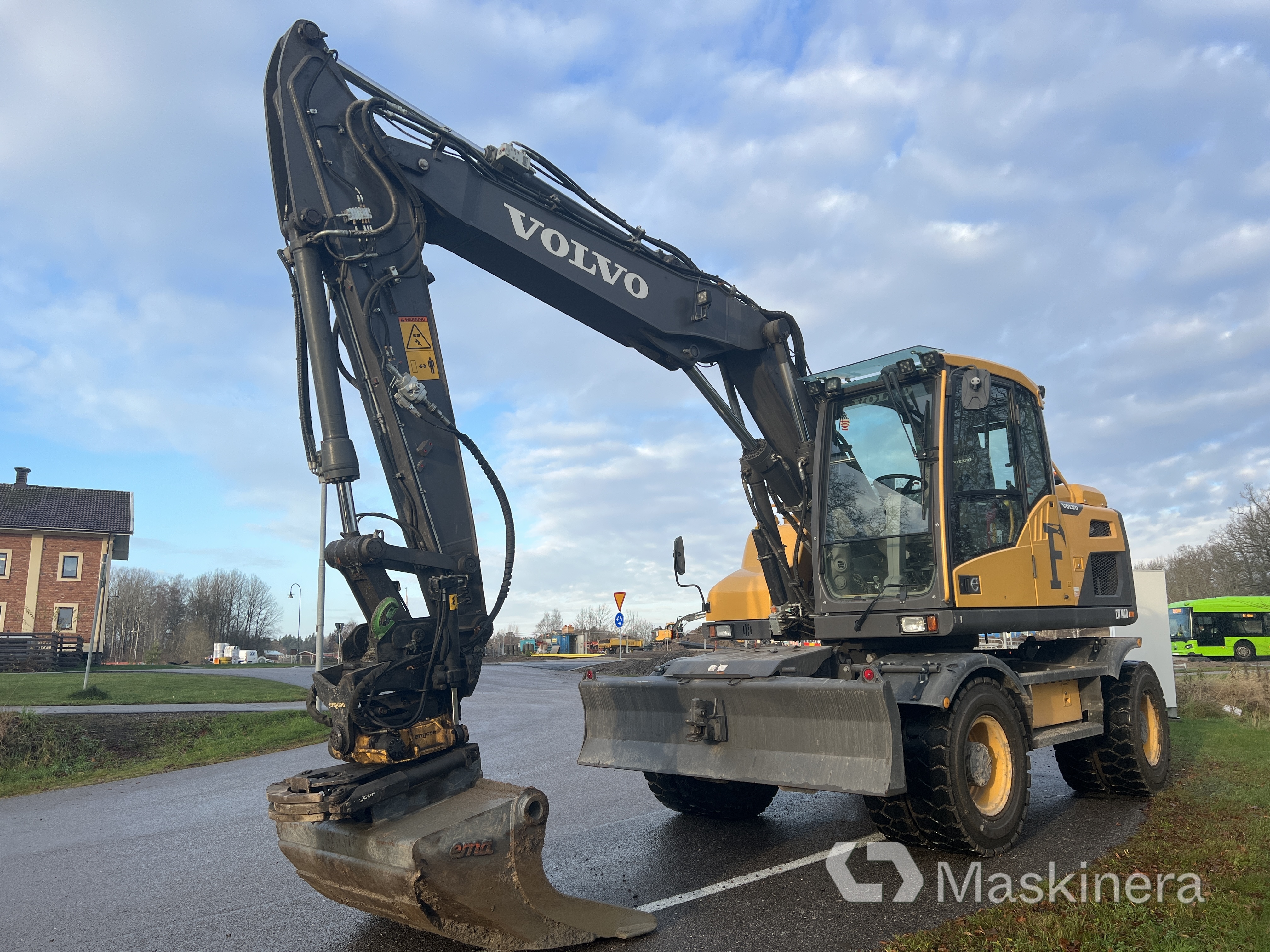 Hjulgrävare Volvo EW140D
