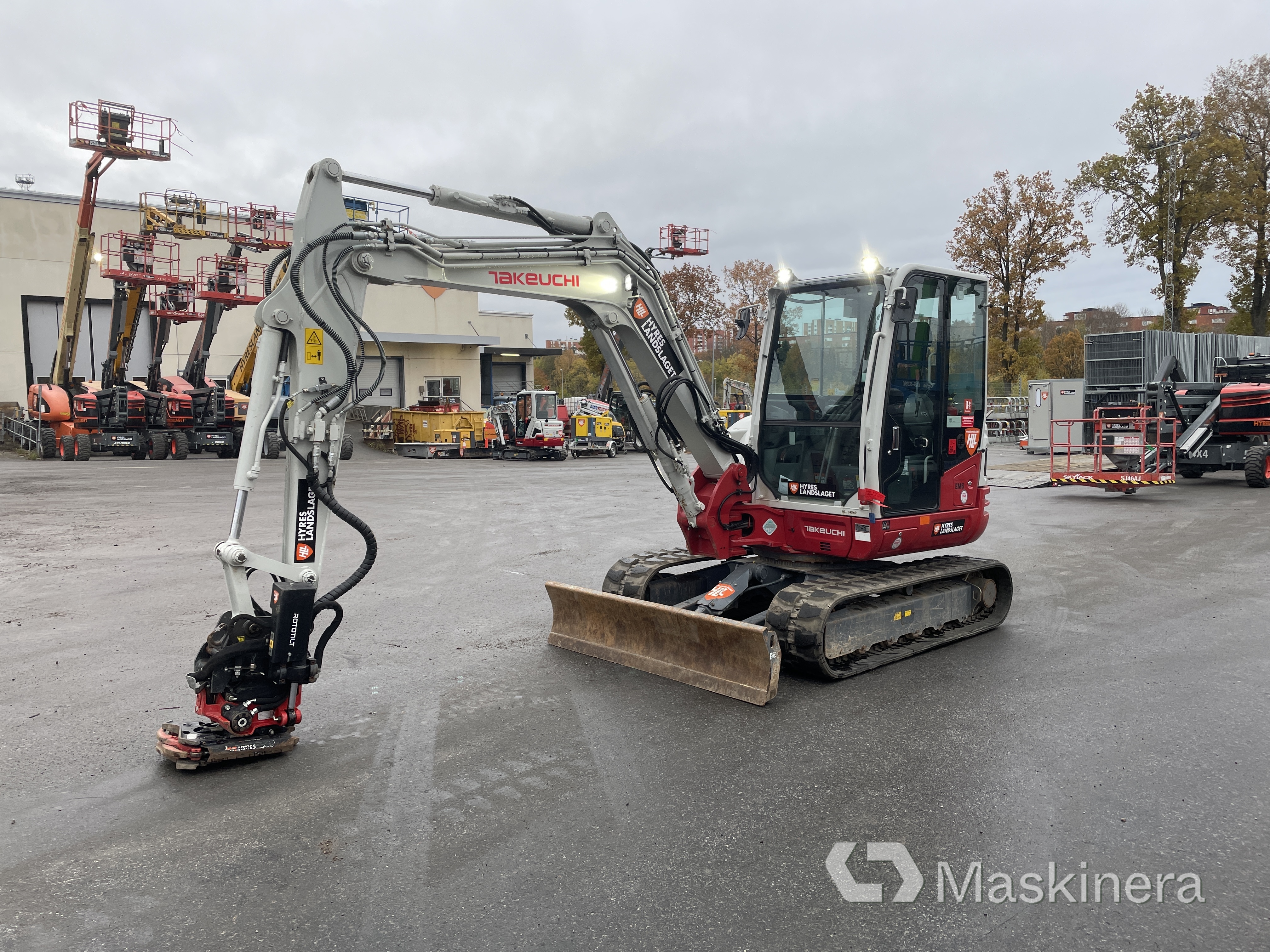 Grävmaskin Takeuchi TB 250