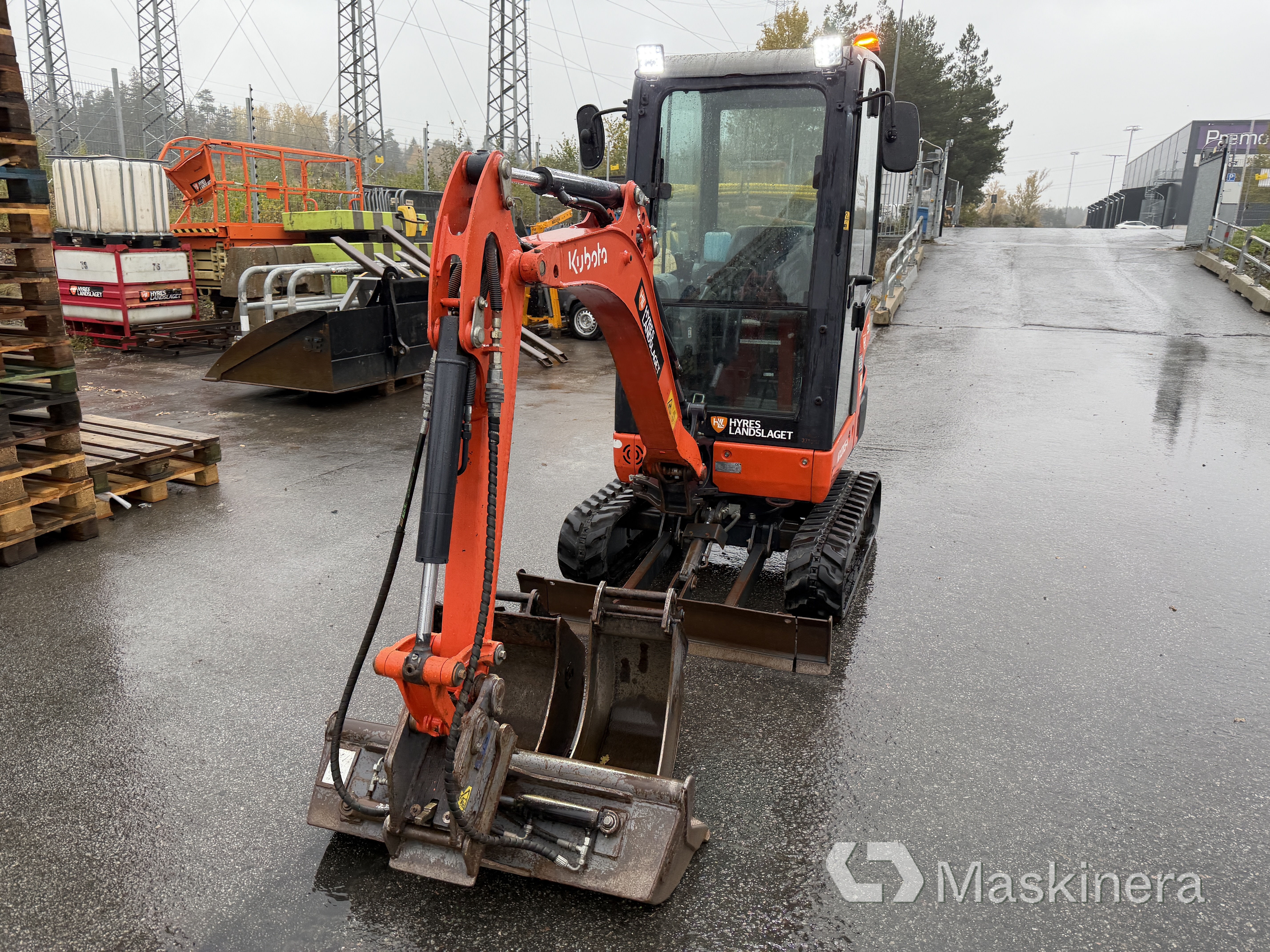 Grävmaskin Kubota KX016-4