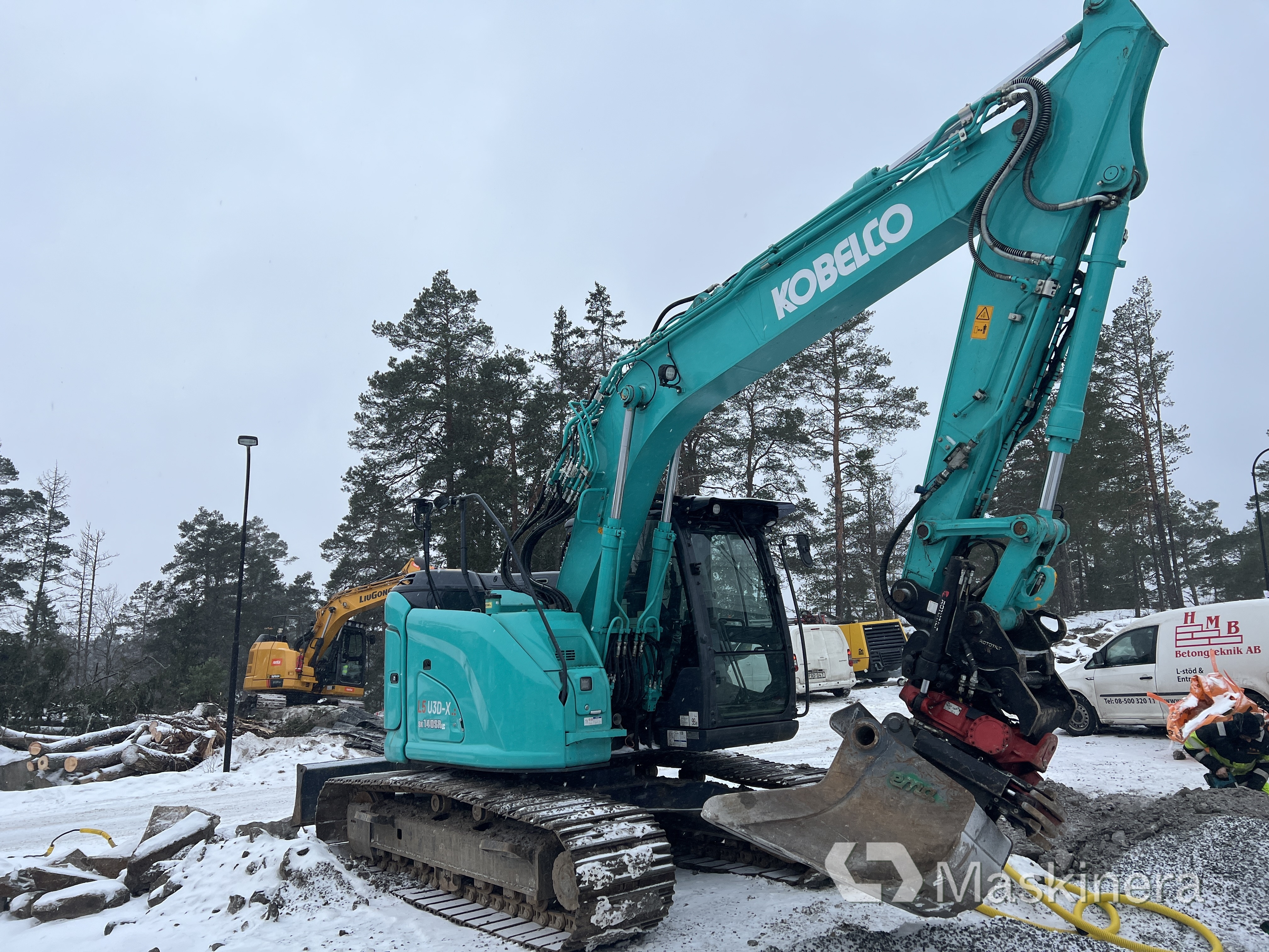 Grävmaskin Kobelco SK140SRLC-7