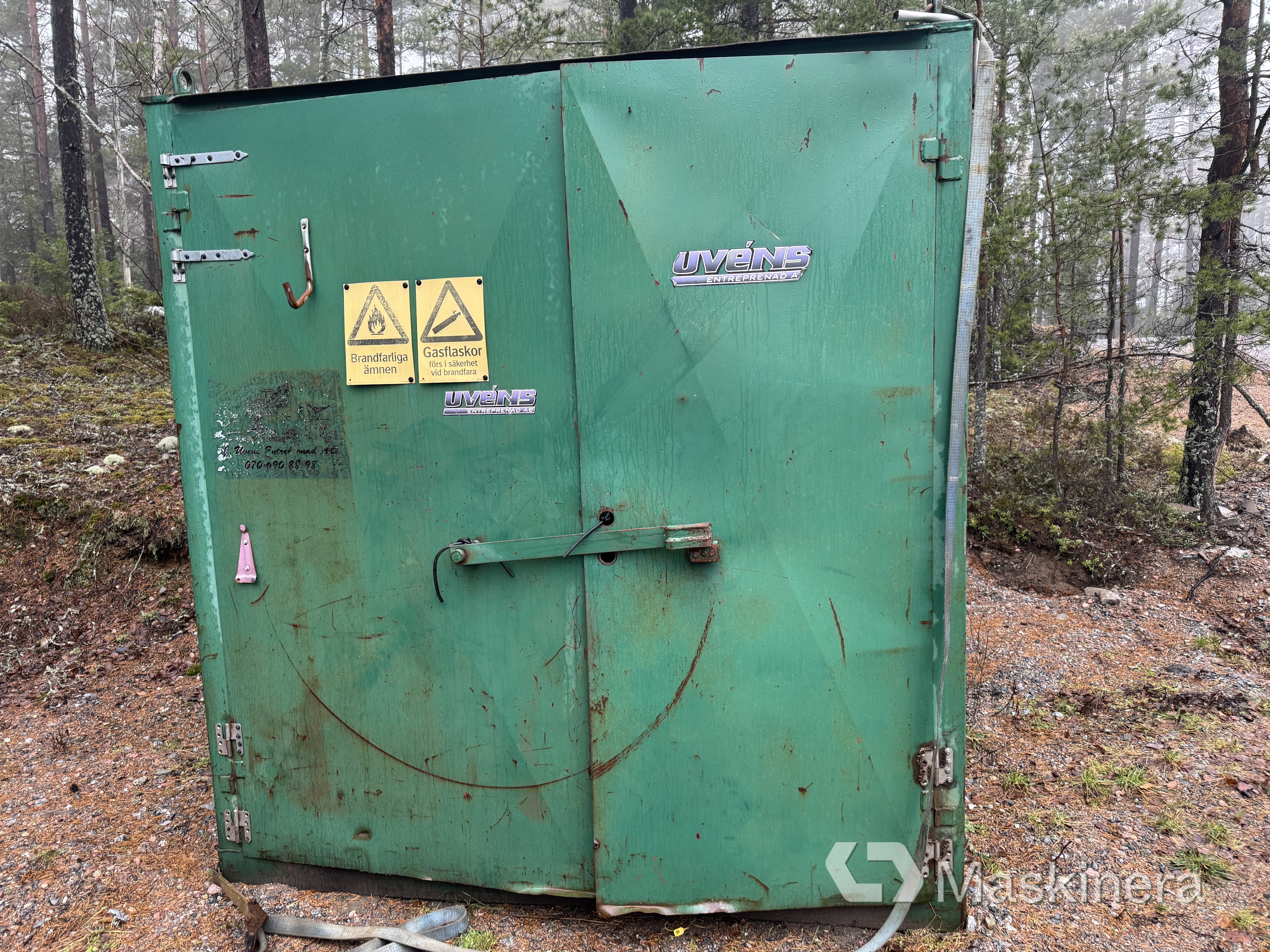 Container 10 fot Isolerad med el