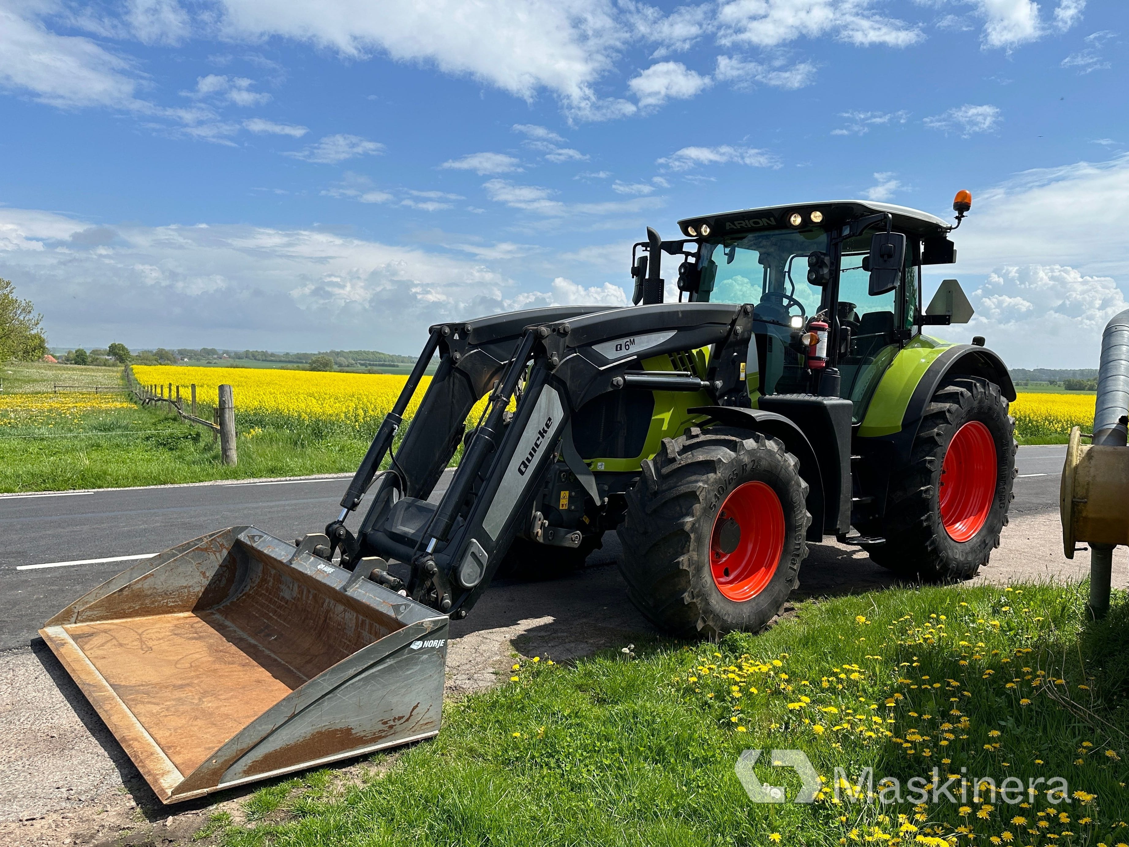 Traktor Claas 630 Arion + Frontlastare