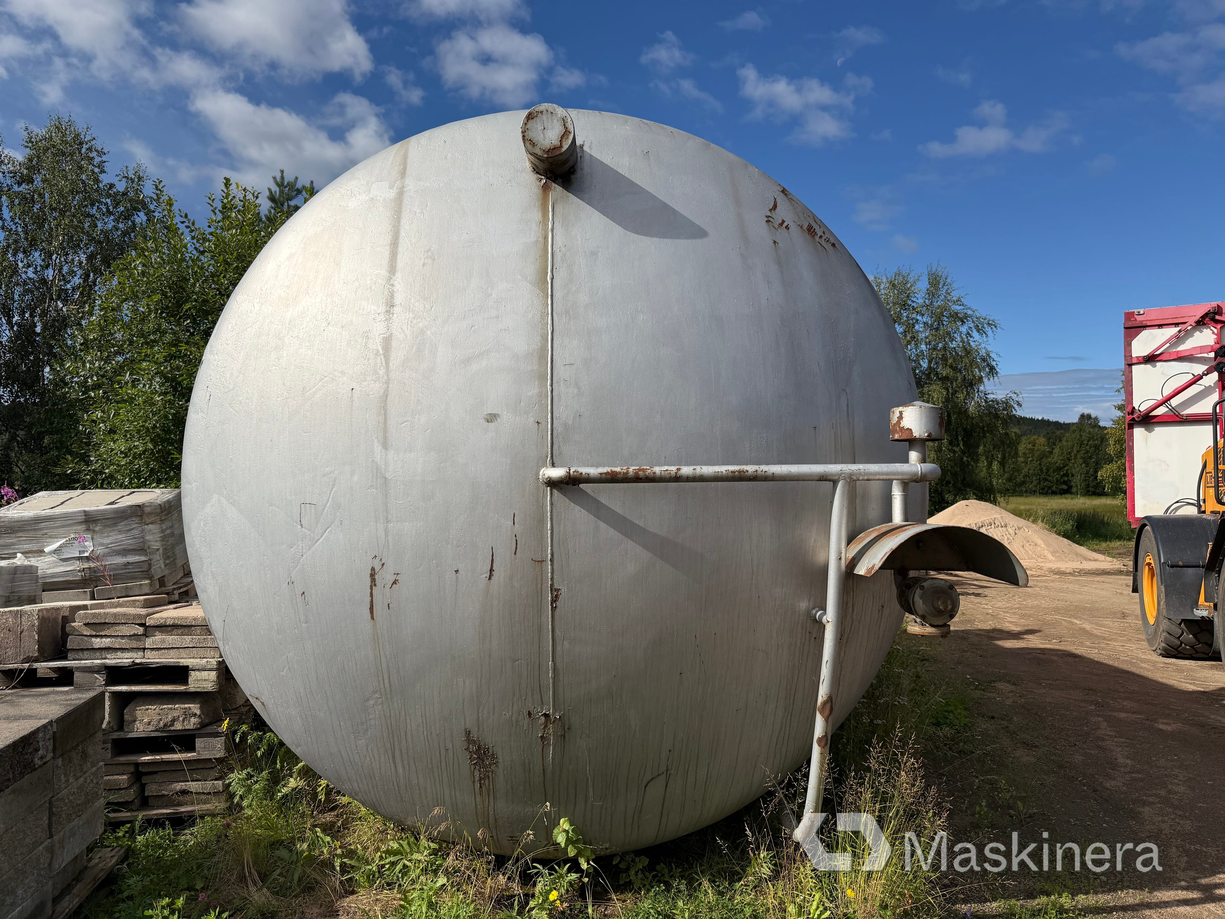 Lagertank för flytande syre - AB Svenska Carbidkontoret