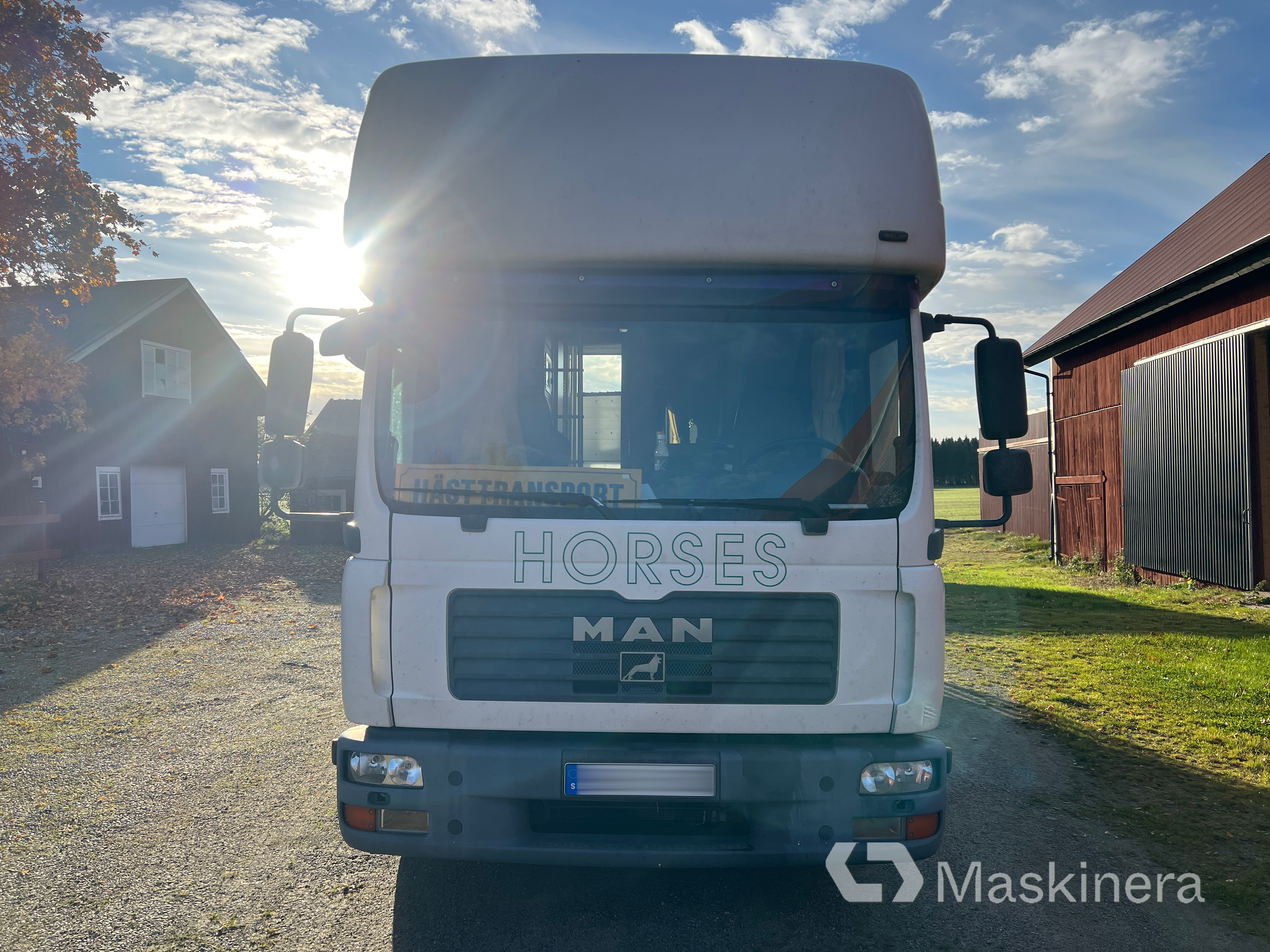 Hästlastbil MAN TGL 10.210 4X2 BL