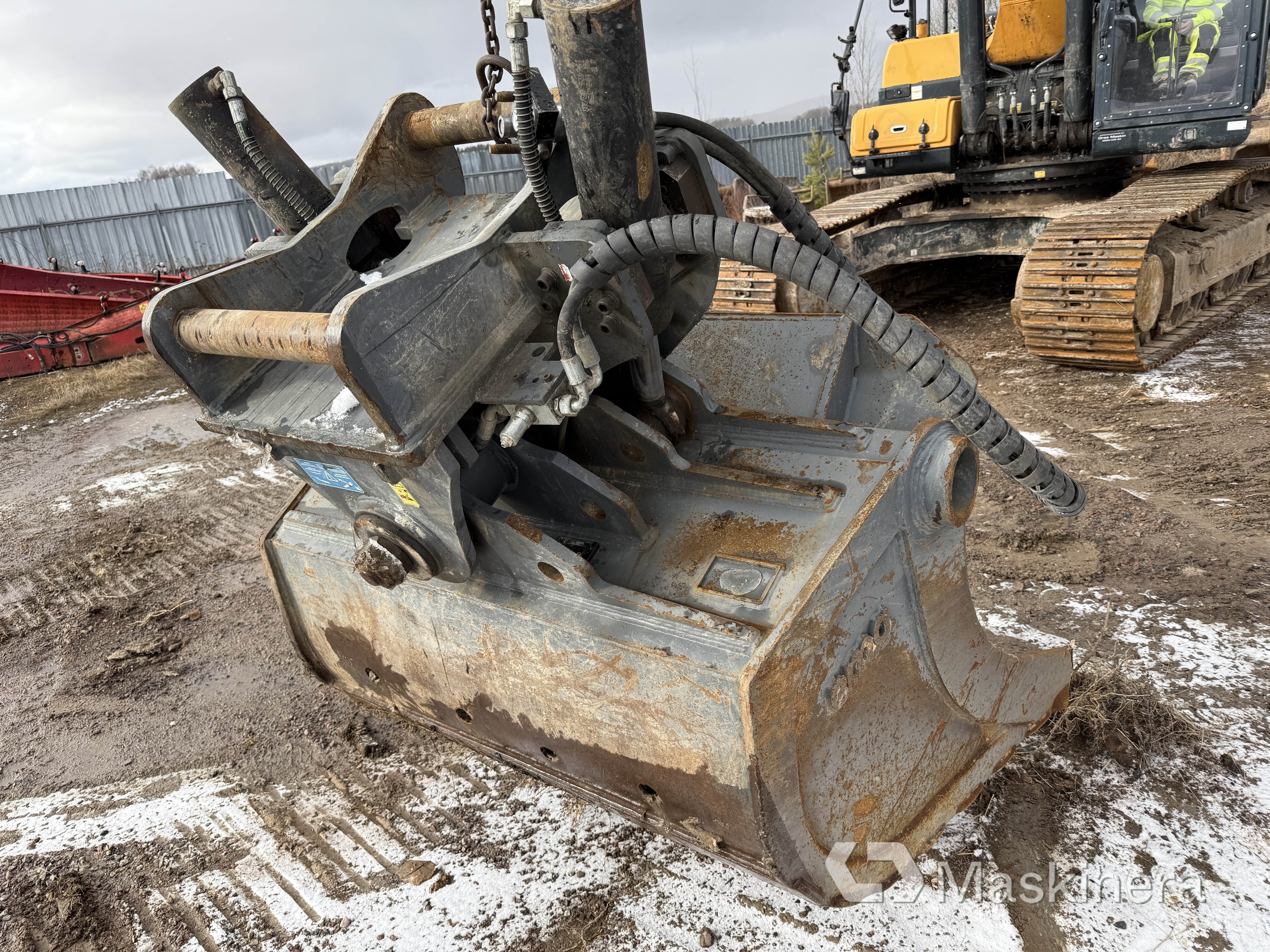 Hydraulisk planeringsskopa S70