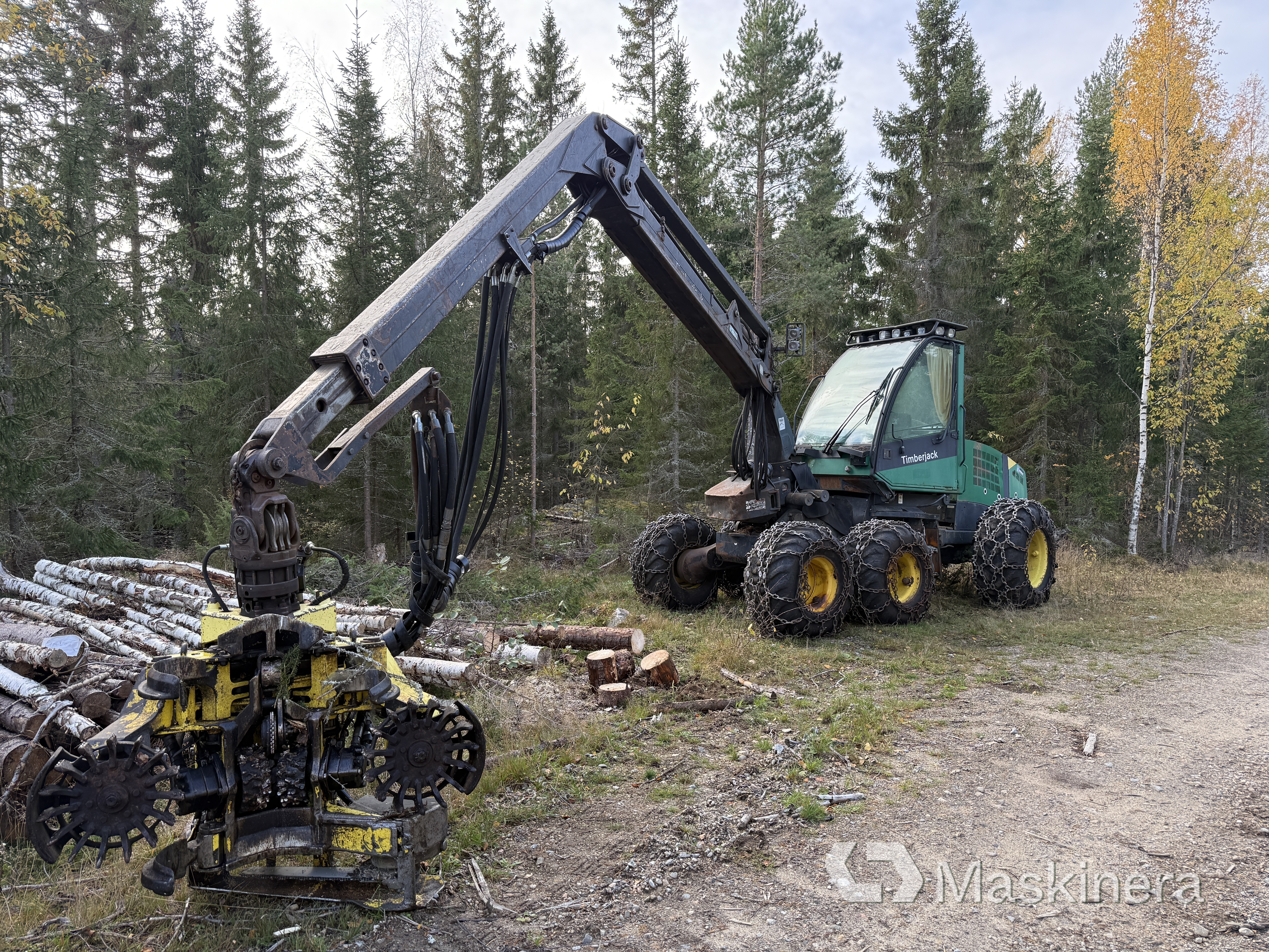 Skördare Timberjack 1070
