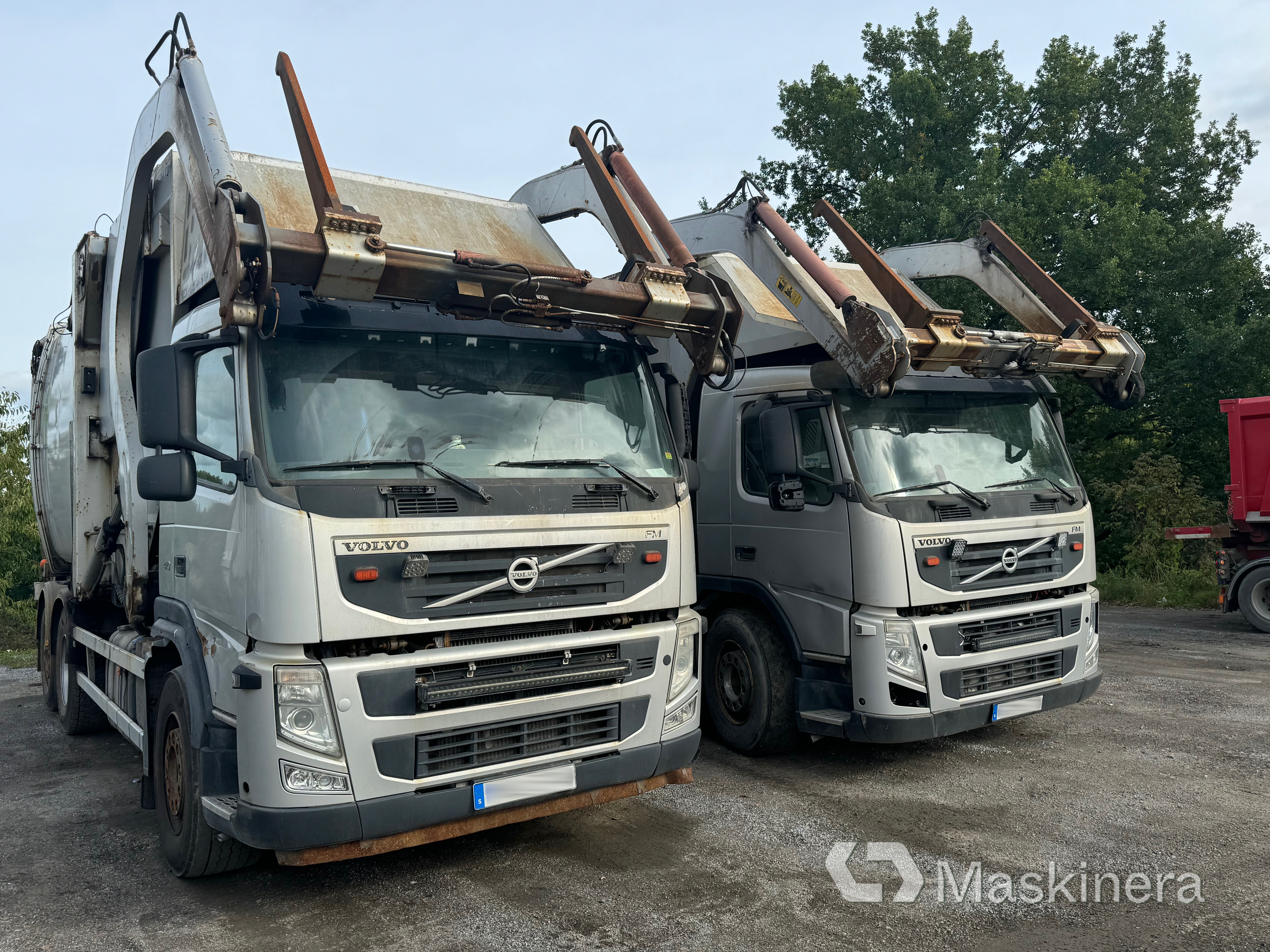 2 st Frontlastare Volvo FM 6X2