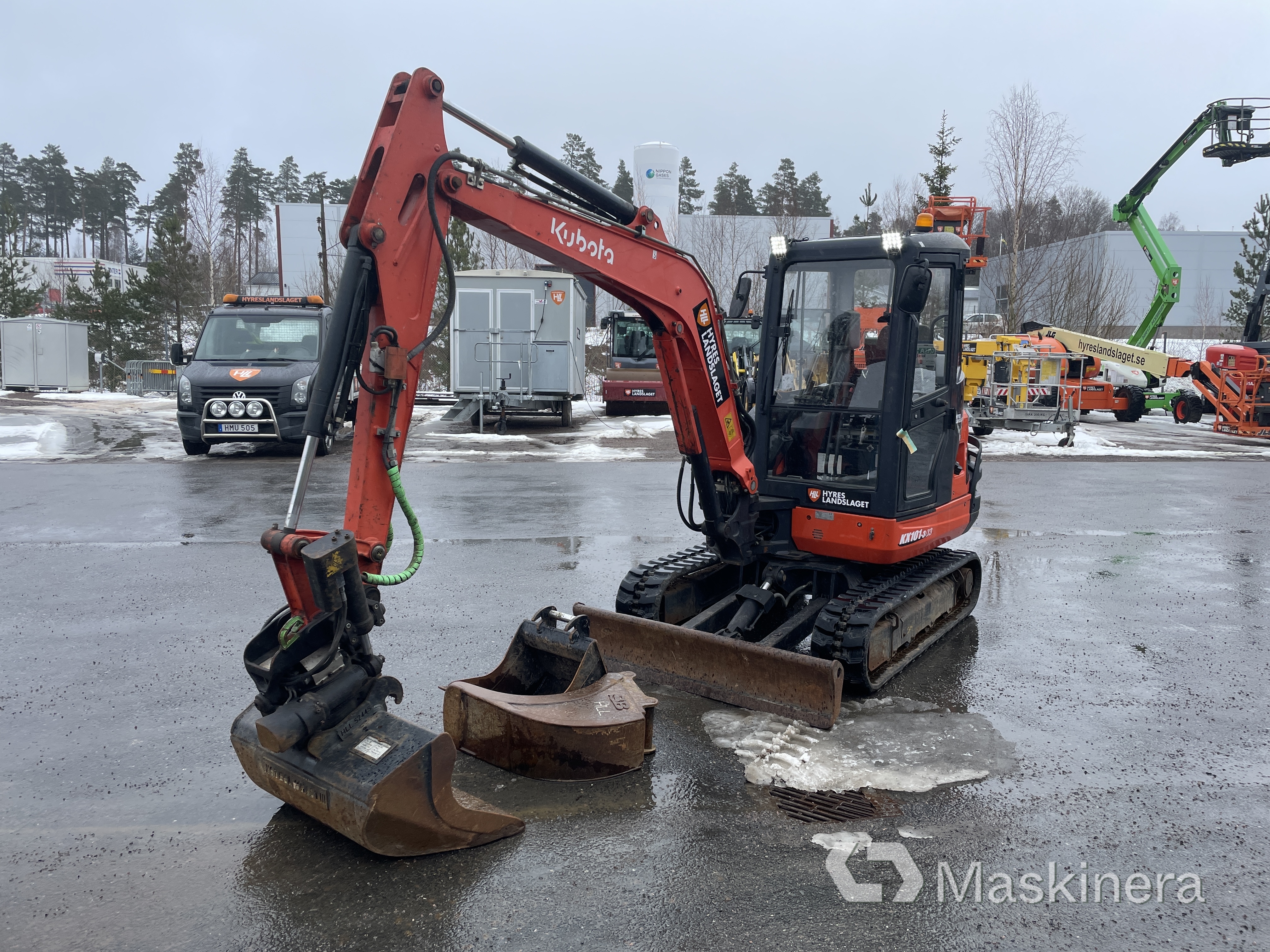Grävmaskin Kubota KX101-3
