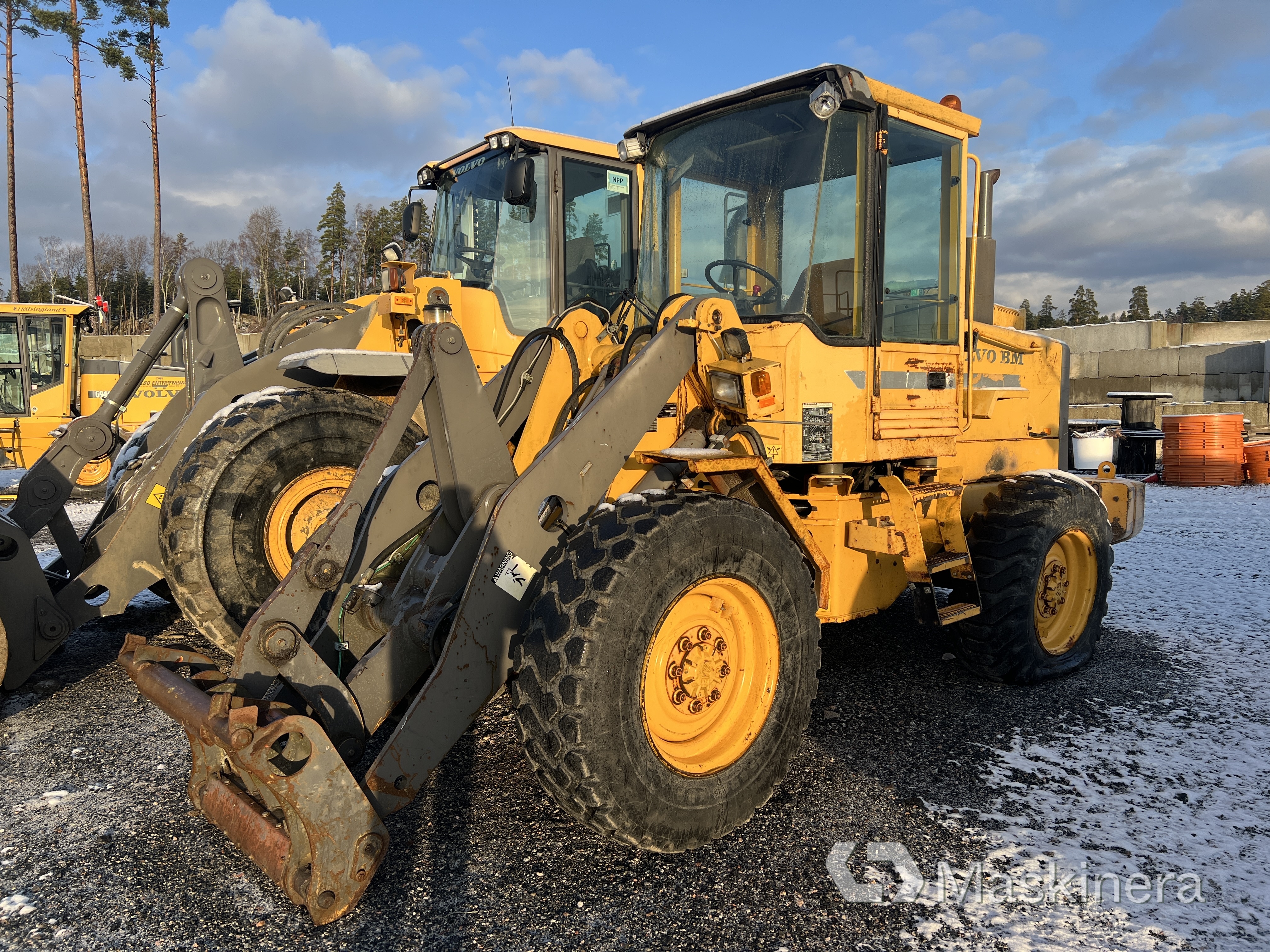 Begagnad Hjullastare Volvo L50B auktion | Maskinera
