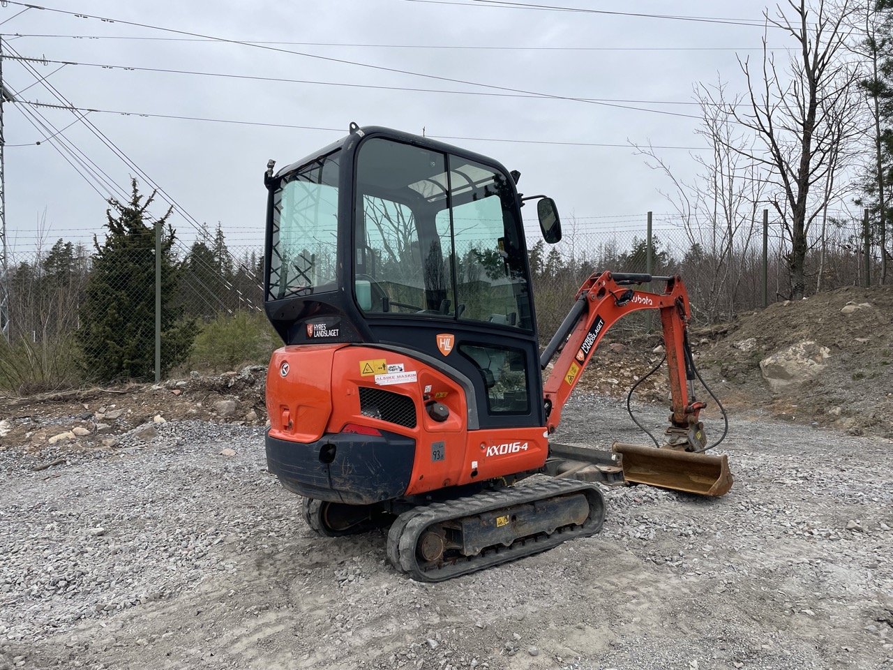Grävmaskin Kubota KX 016-4