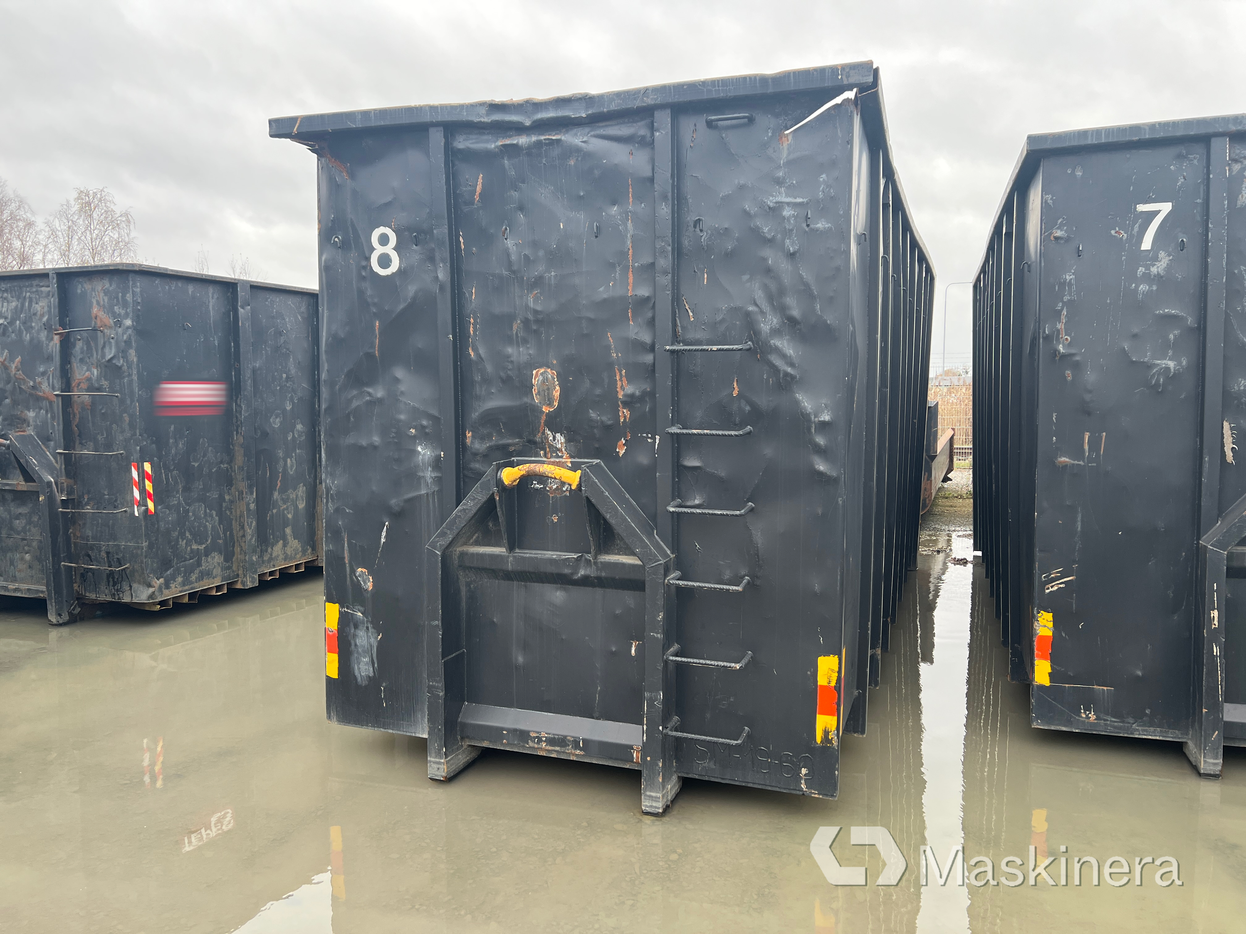 Begagnad Lastväxlarcontainer 40m3 auktion | Maskinera