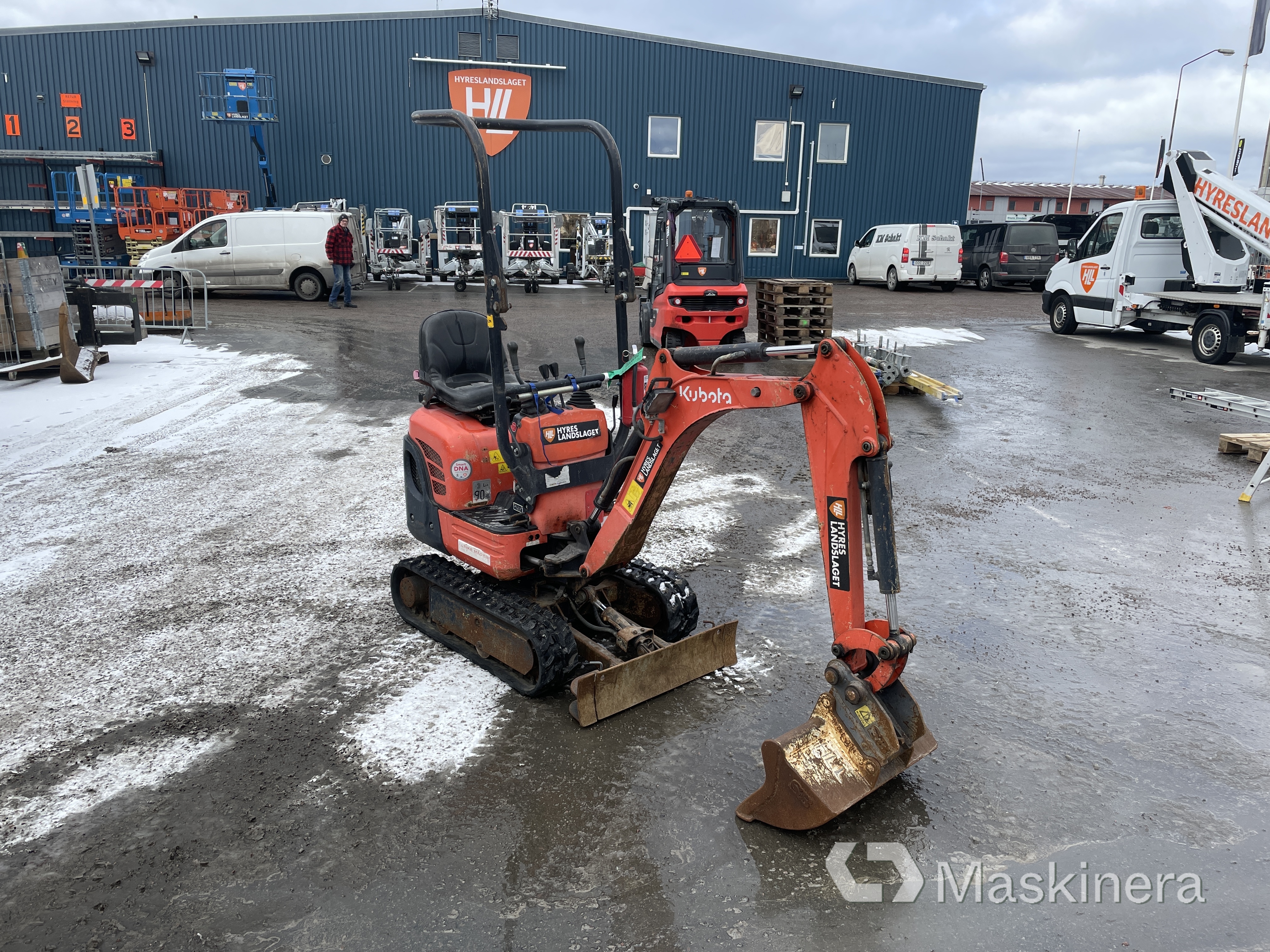 Grävmaskin Kubota K008-3
