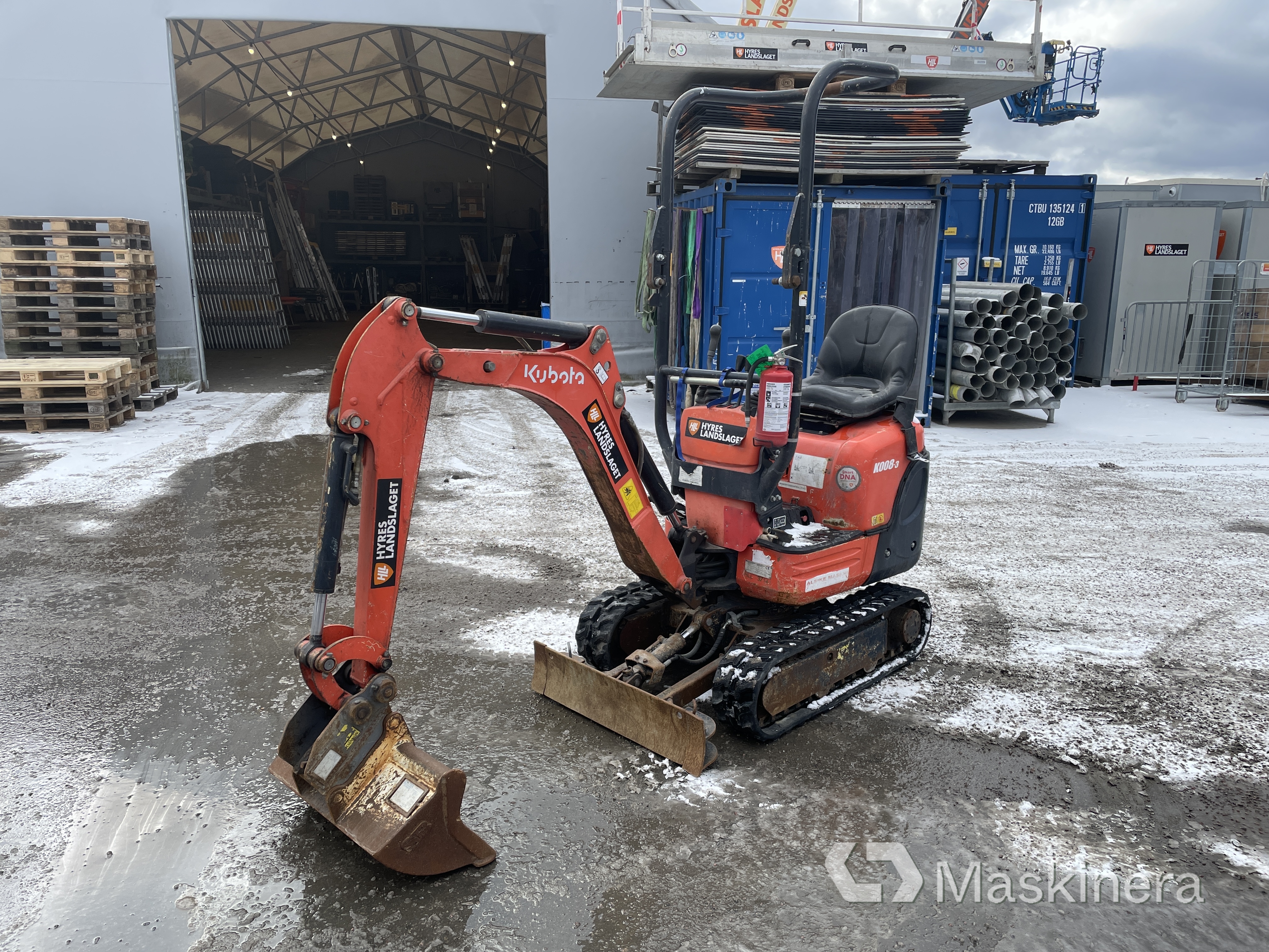 Grävmaskin Kubota K008-3