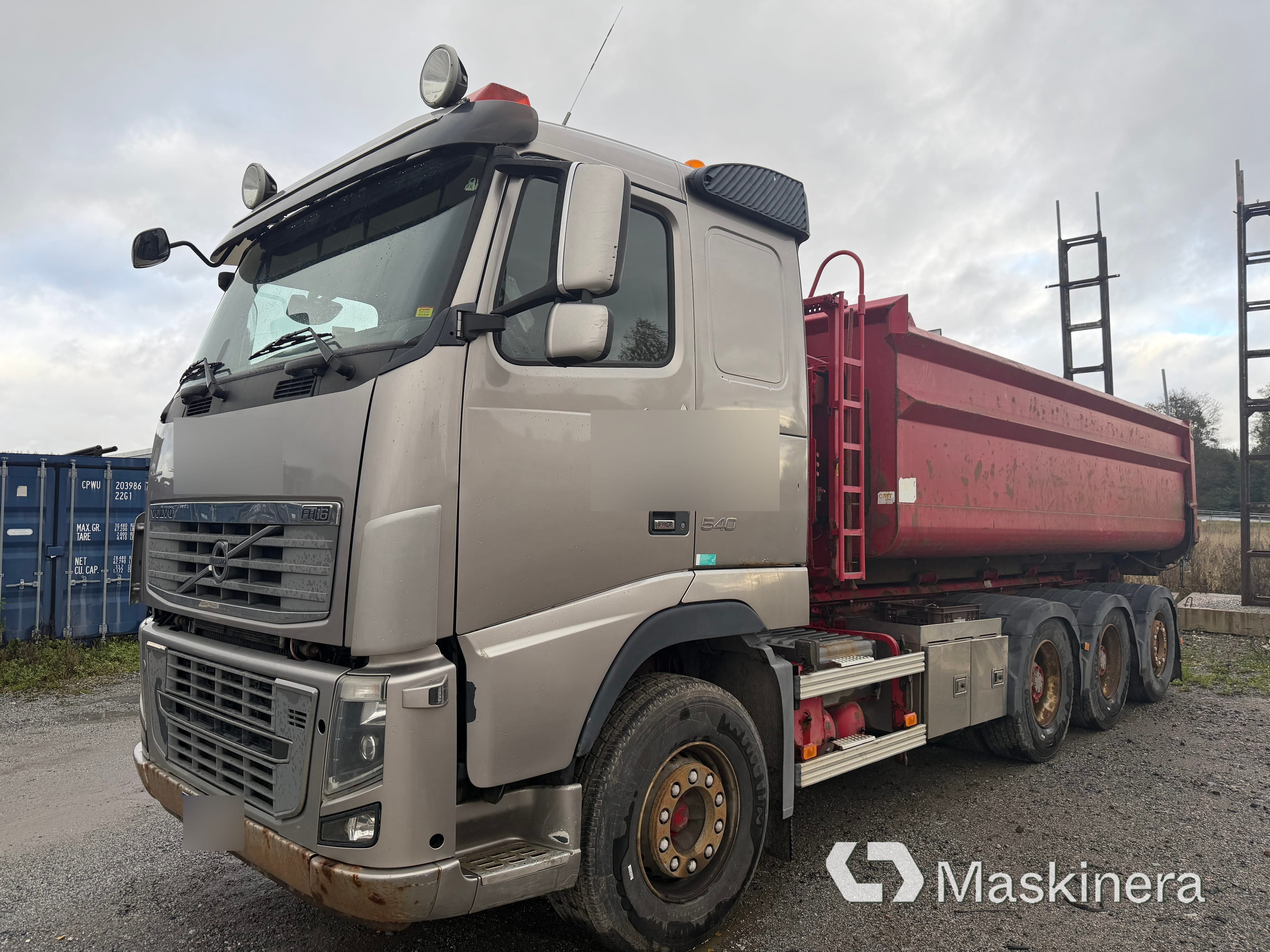 Lastväxlare Volvo FH16 8x4
