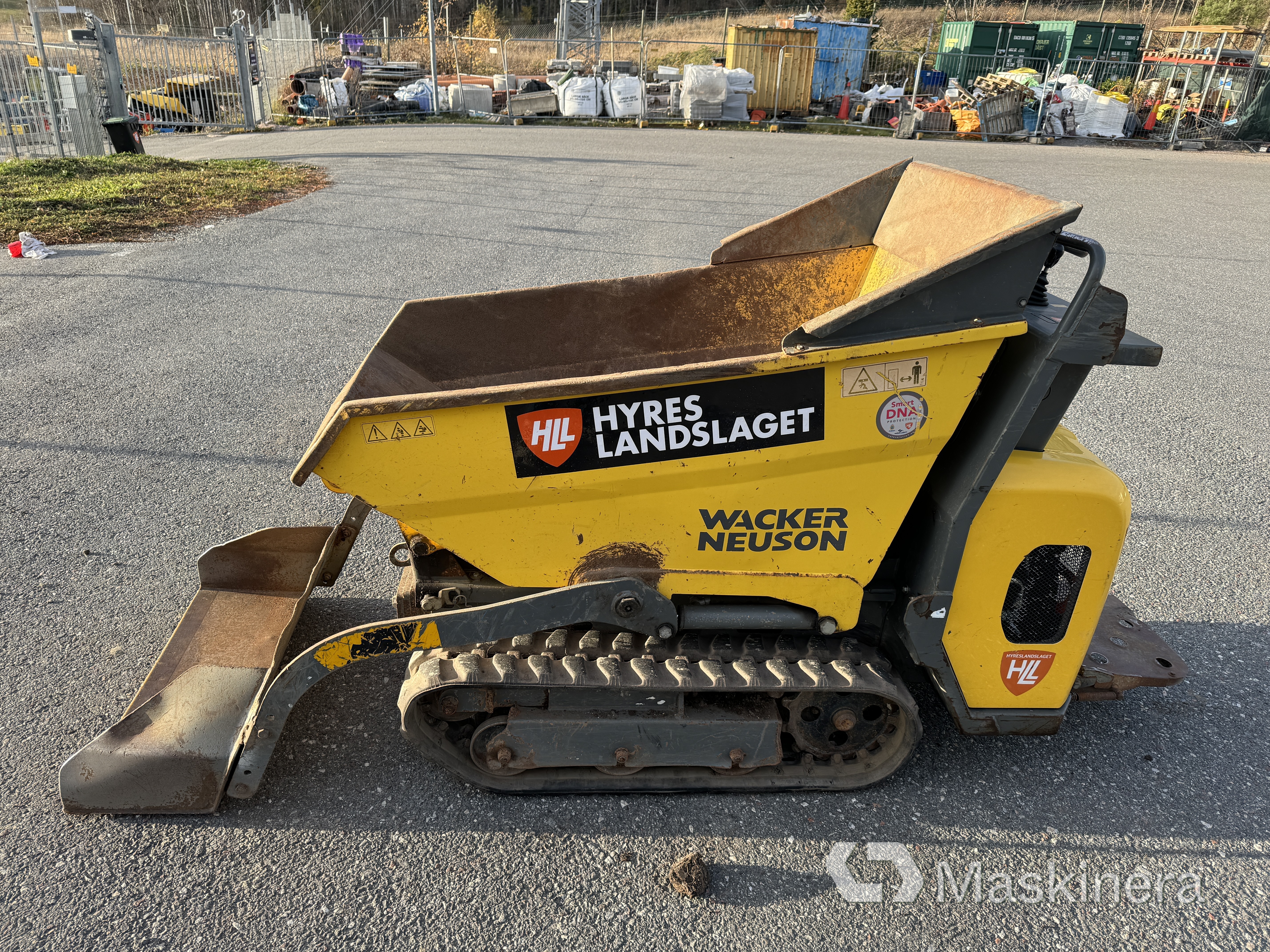 Banddumper Självlastande Wacker Neuson DT08