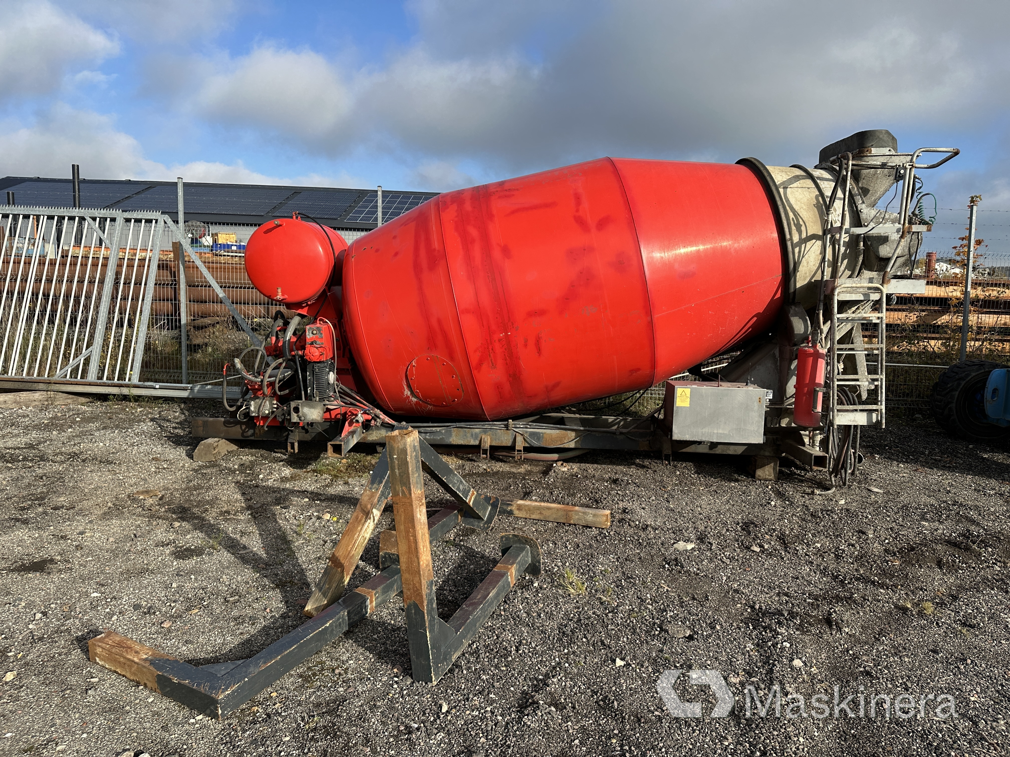 Betongroterare inkl stödben