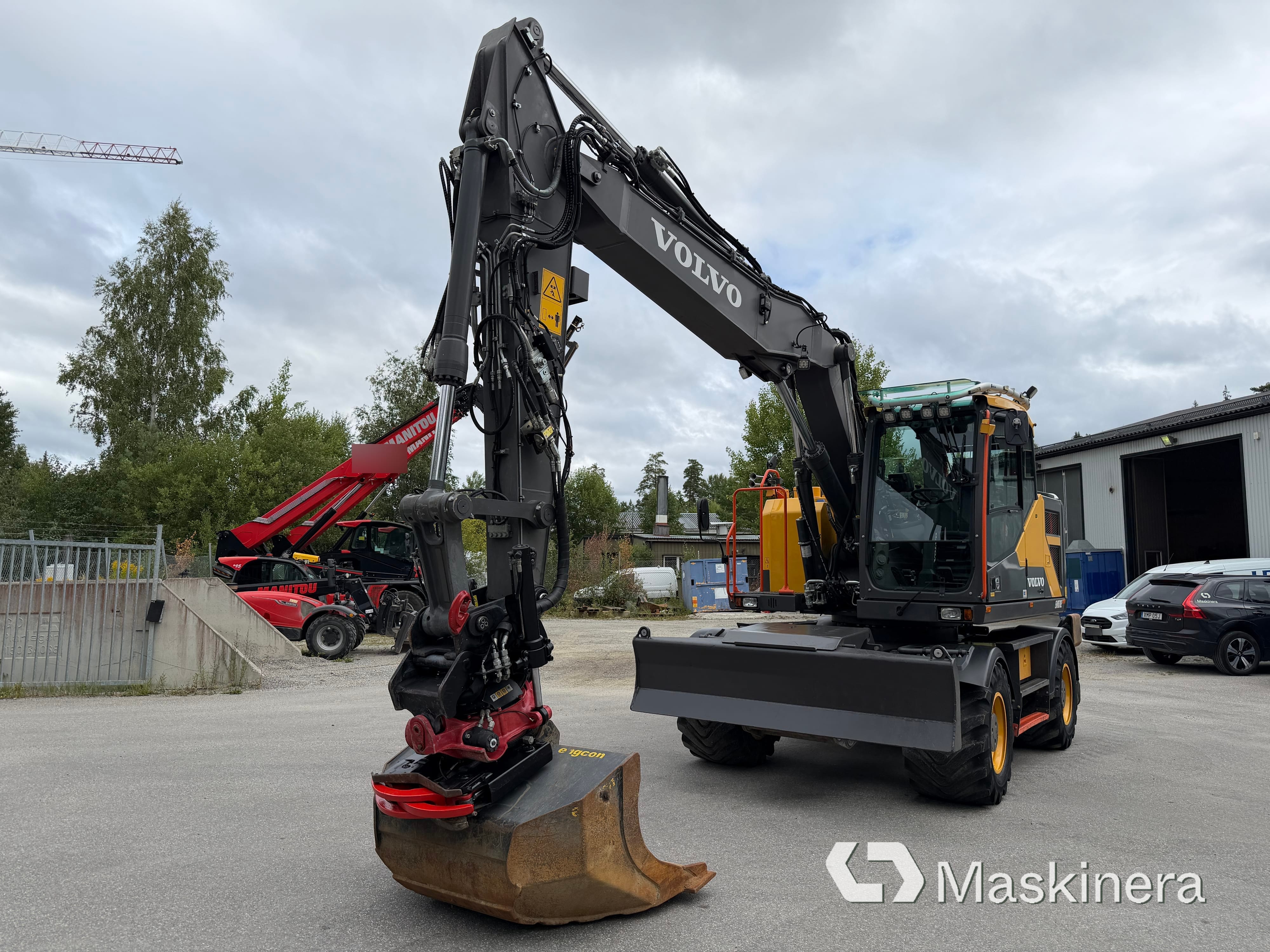 Hjulgrävare Volvo EWR170E