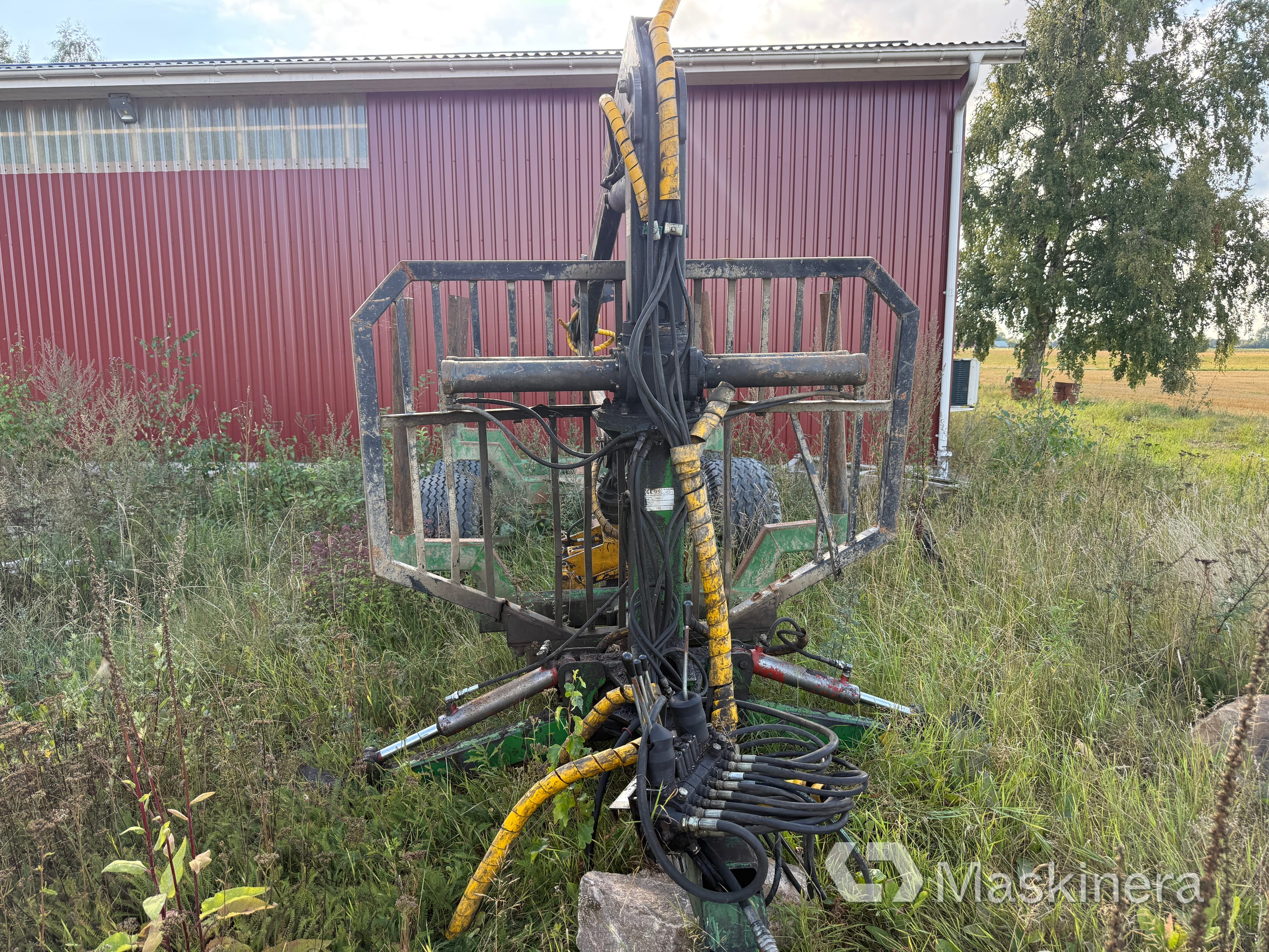 Timmervagn Farma 51 D Griplastarvagn