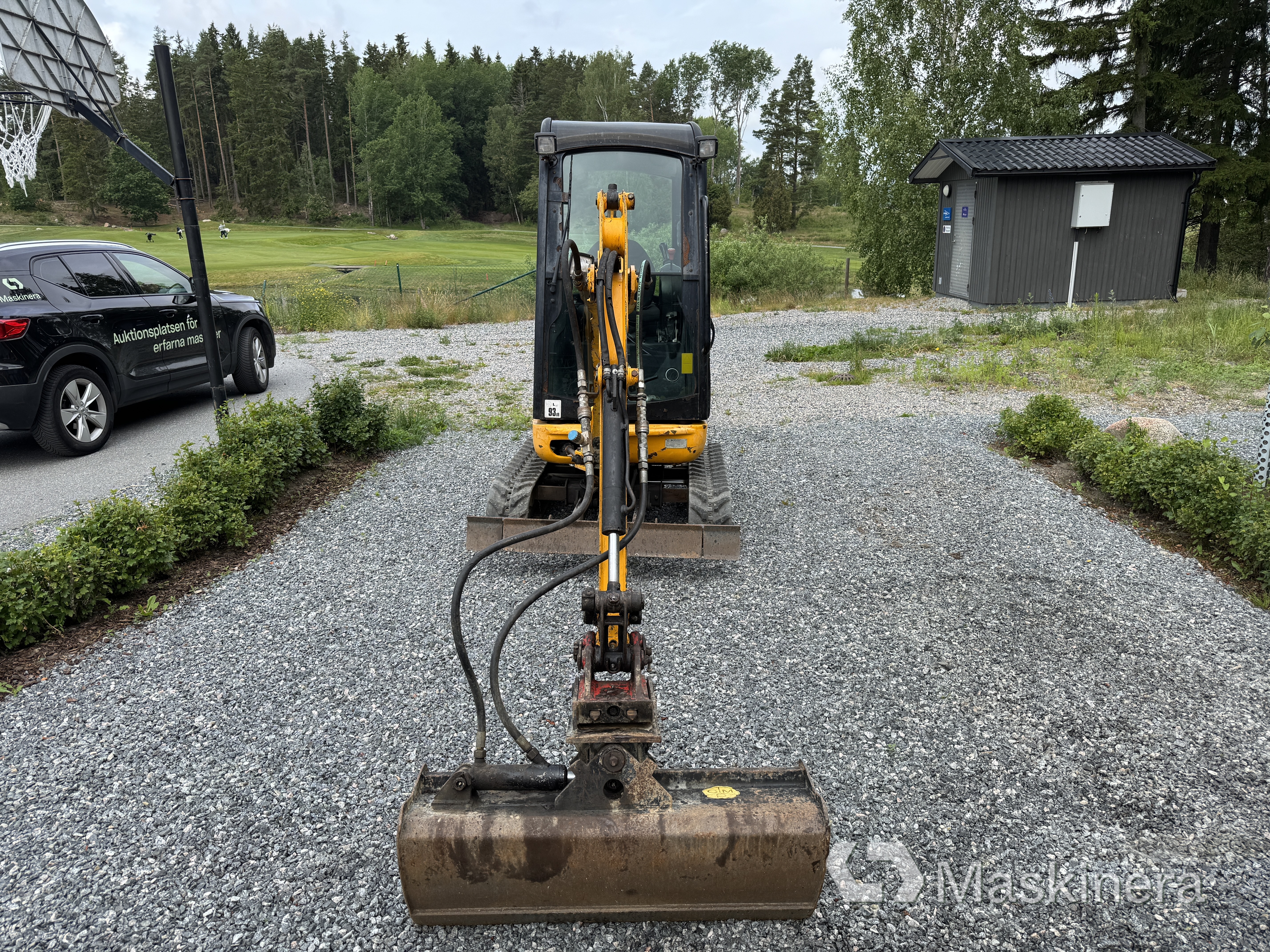 Grävmaskin JCB 8018cts