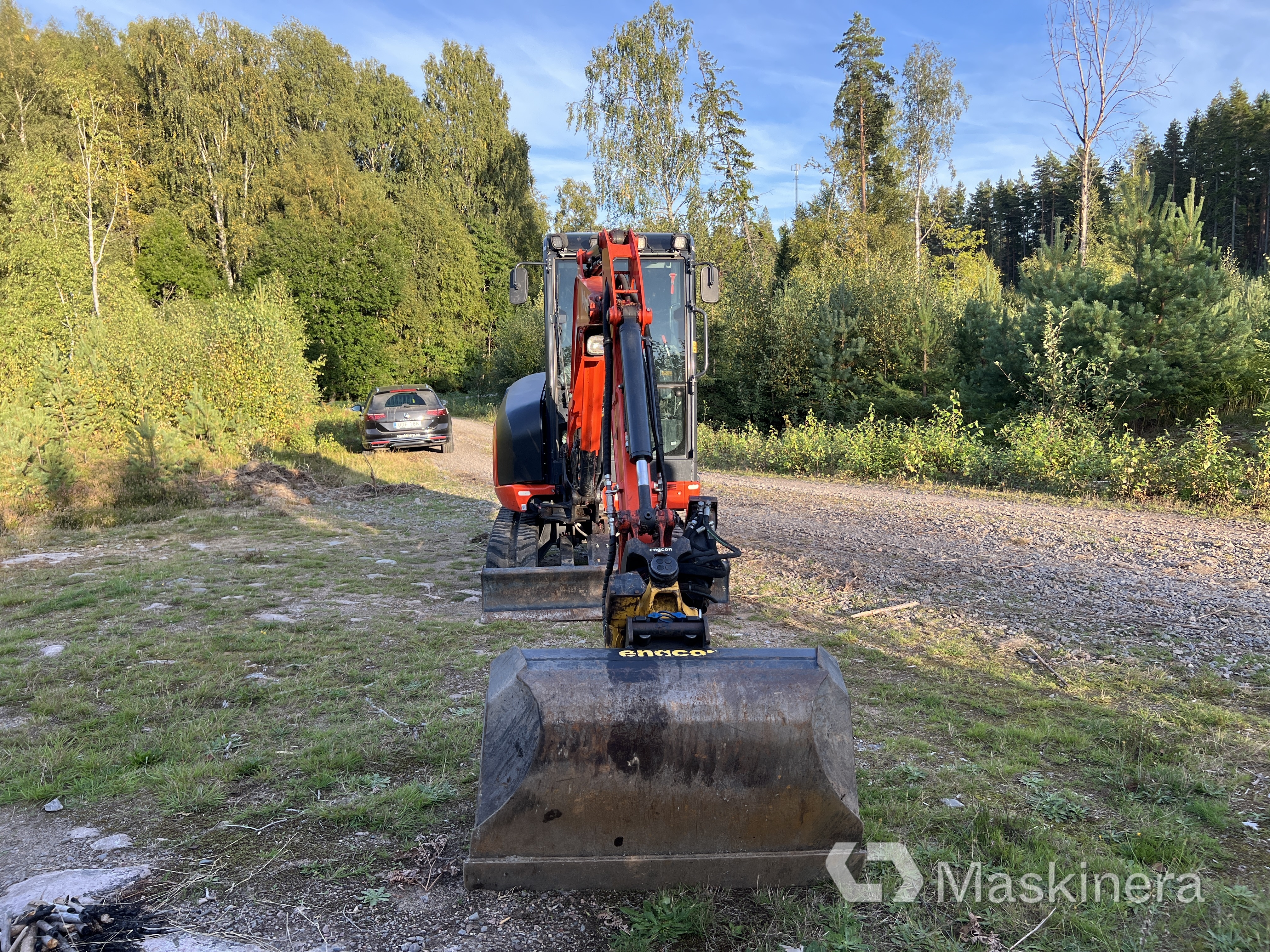 Grävmaskin Kubota KX027-4 med 3 redskap