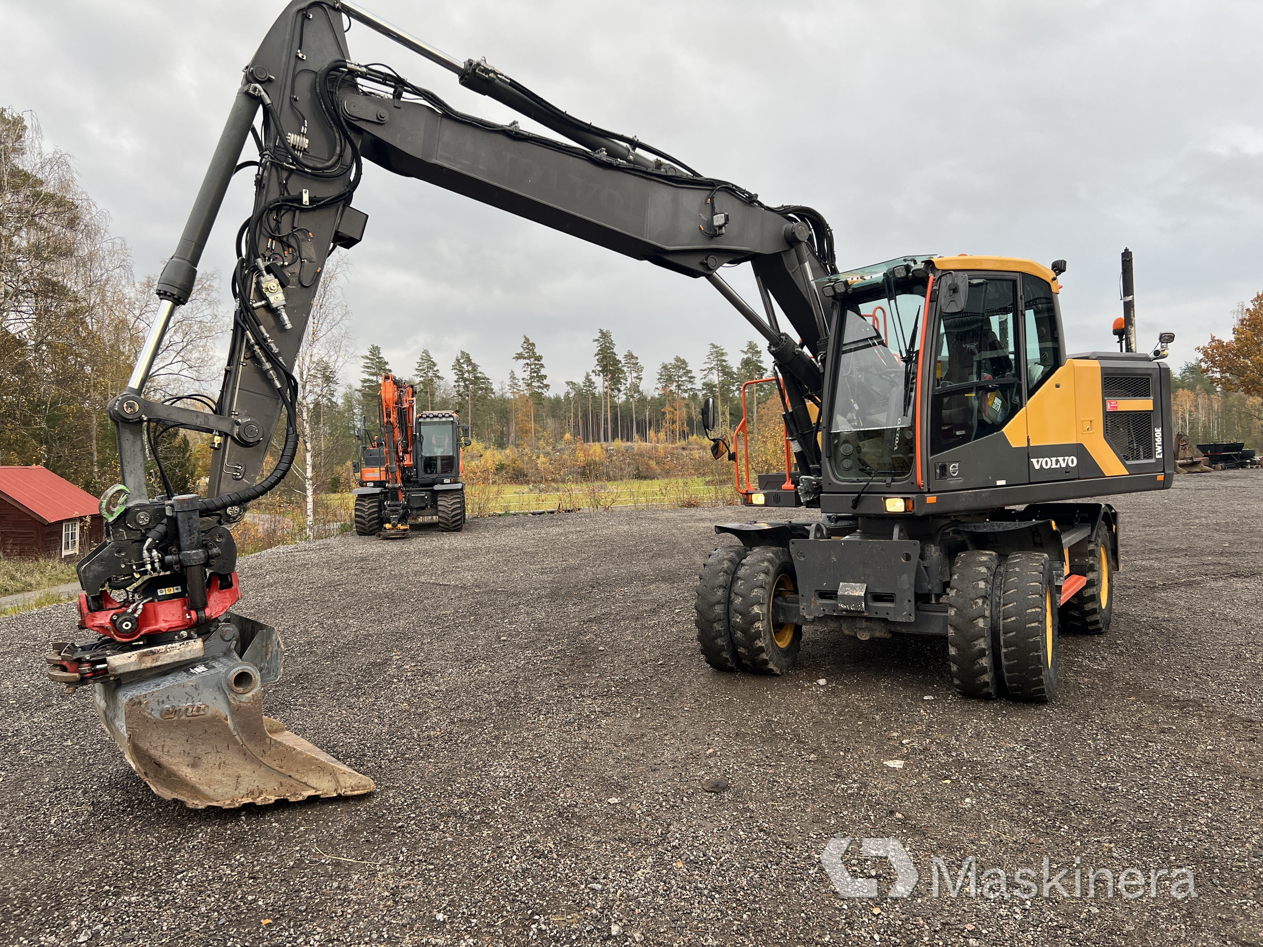 Hjulgrävare Volvo EW160E