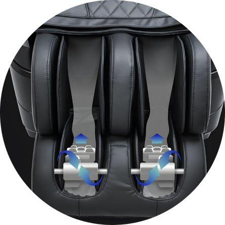 Titan TP-Epic 4D Massage Chair Foot Rollers