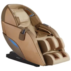 Infinity Dynasty 4D Massage Chair - Gold & Tan